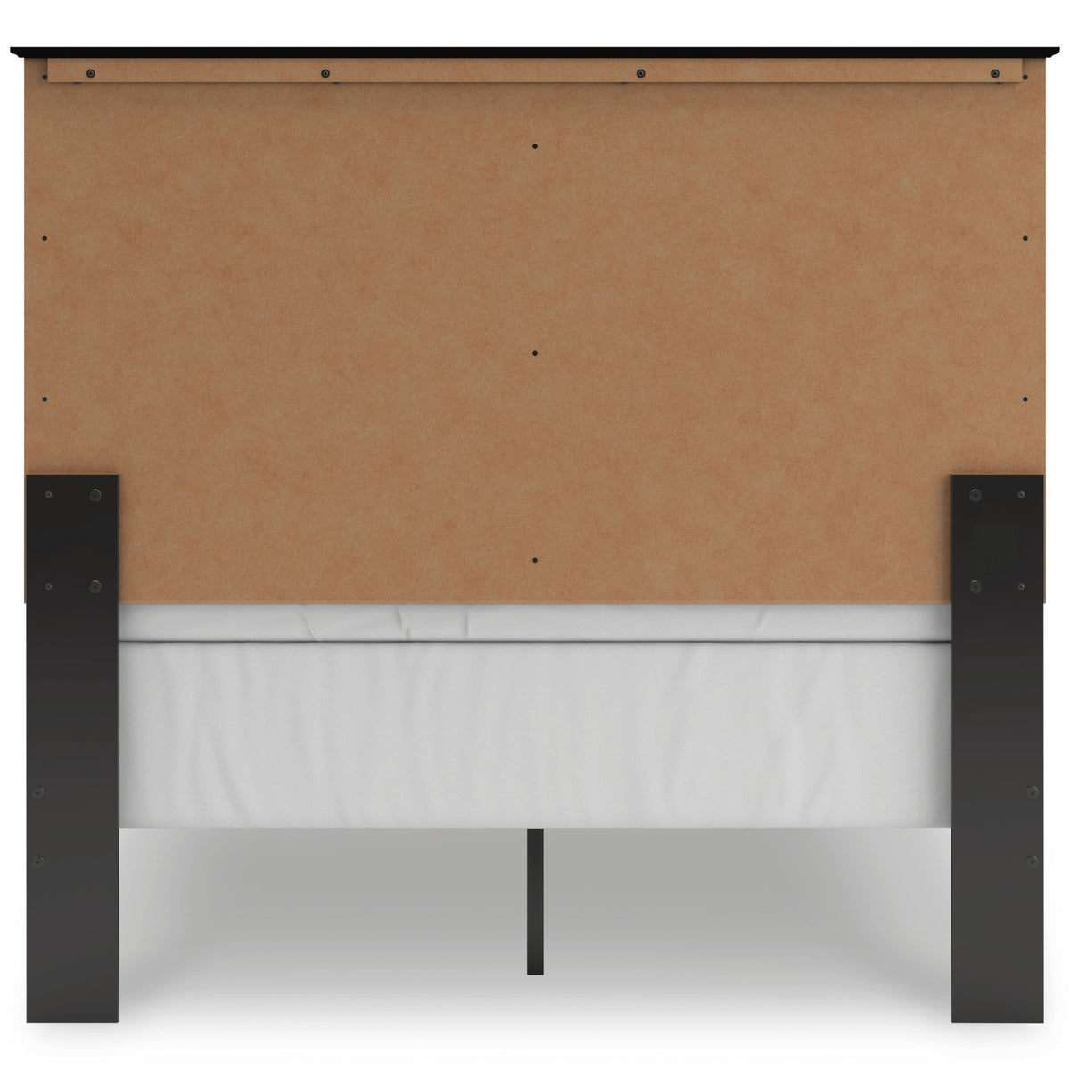 Maribel Black Full Panel Bed, Chest and Nightstand - Ornate Home