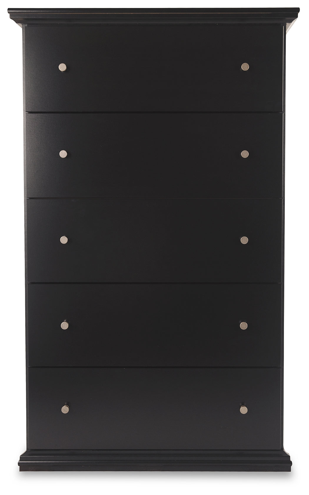 Maribel Black Full Panel Bed, Dresser, Mirror and Chest - Ornate Home