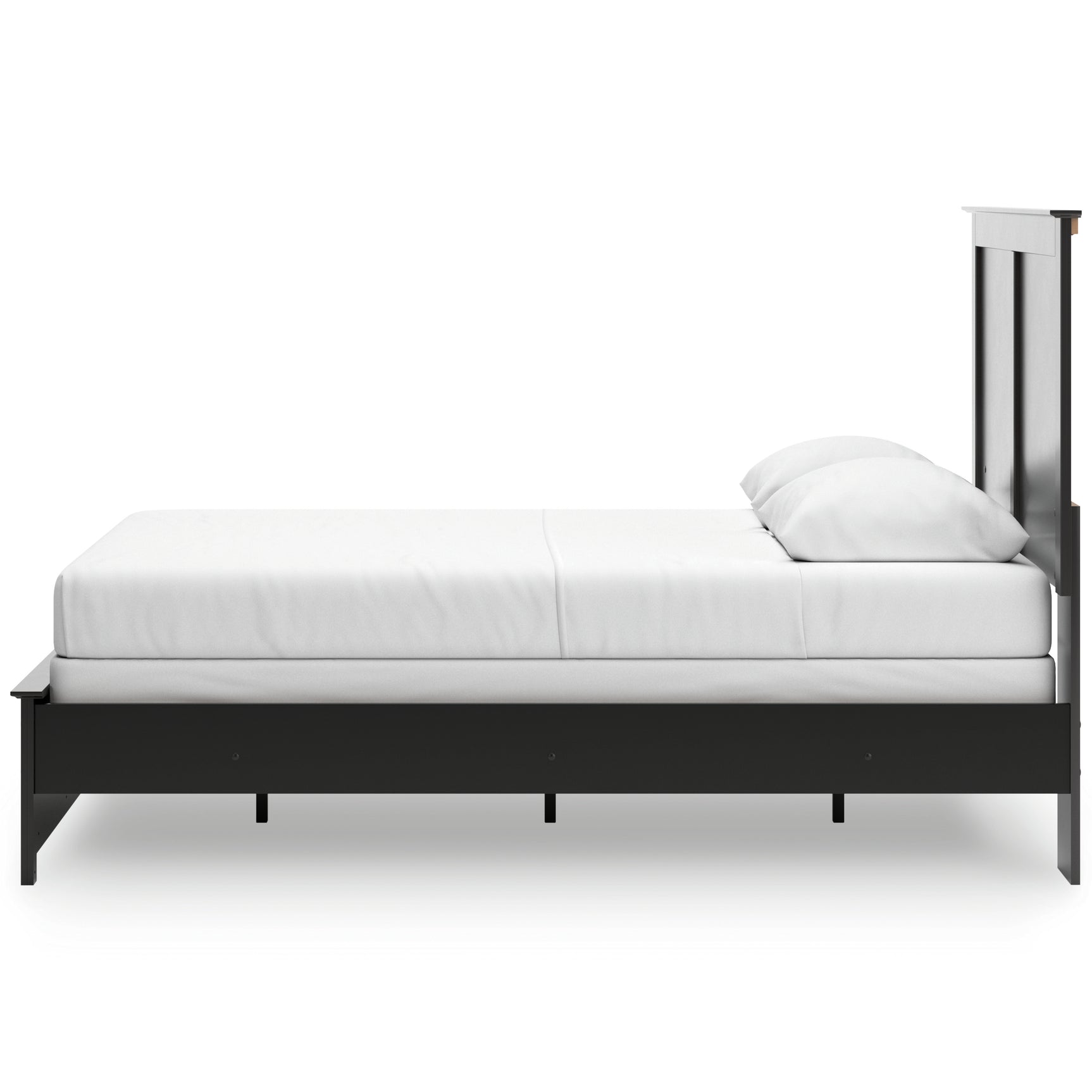 Maribel Black Queen Panel Bed, Chest and 2 Nightstands (Online Special Price) - Ornate Home