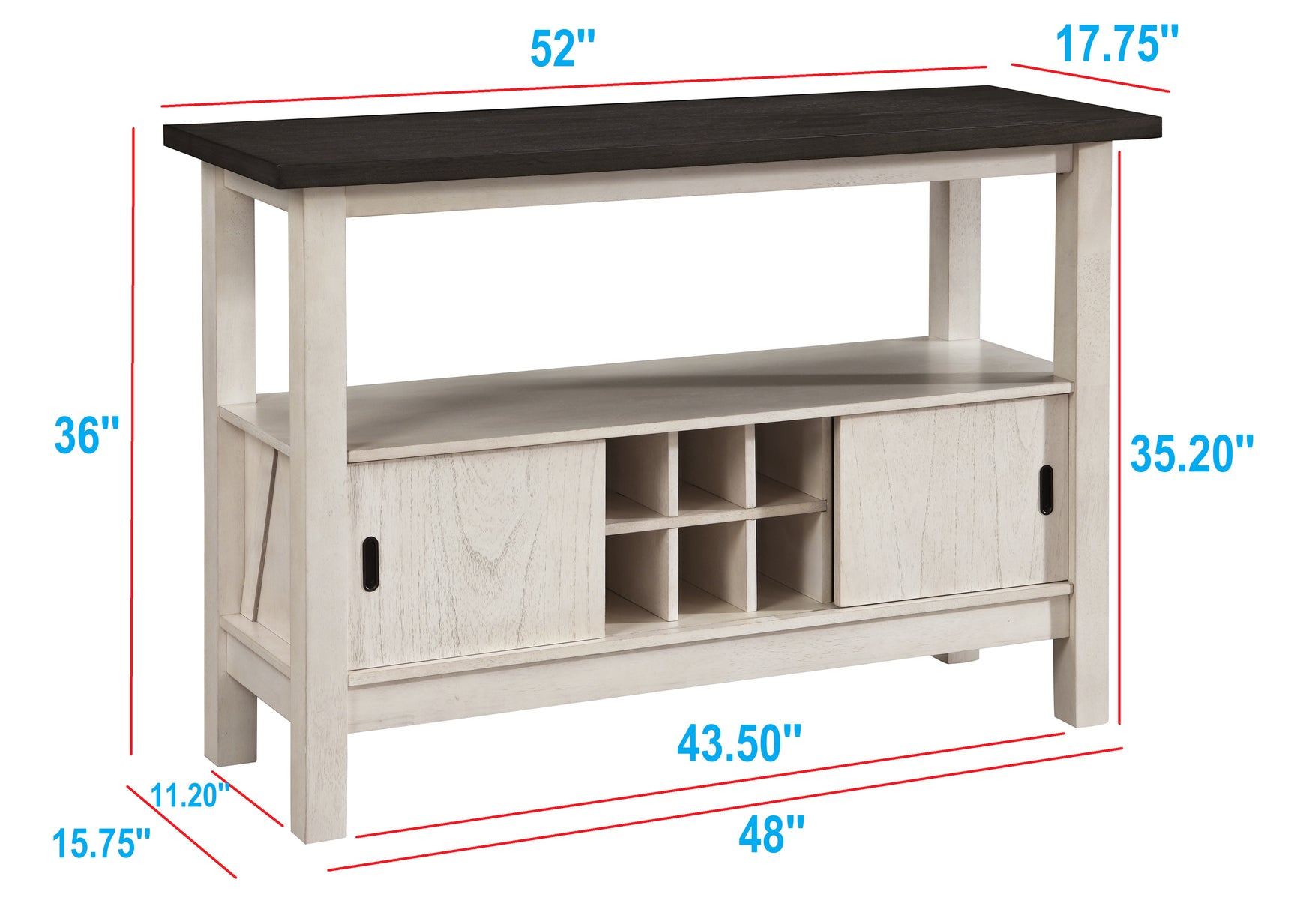 Maribelle Chalk/Gray Extendable Dining Room Sets - Ornate Home