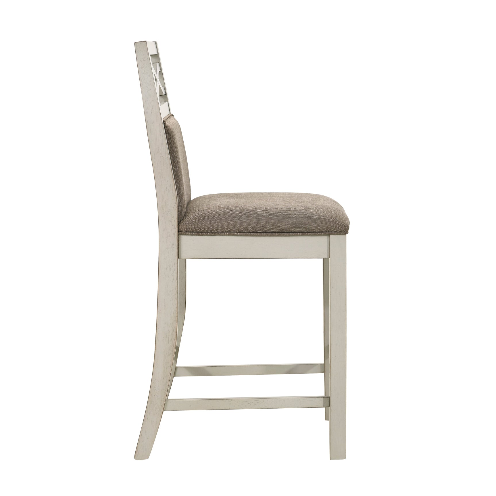 Maribelle Gray/Khaki Counter Height Chair (Set of 2) - Ornate Home