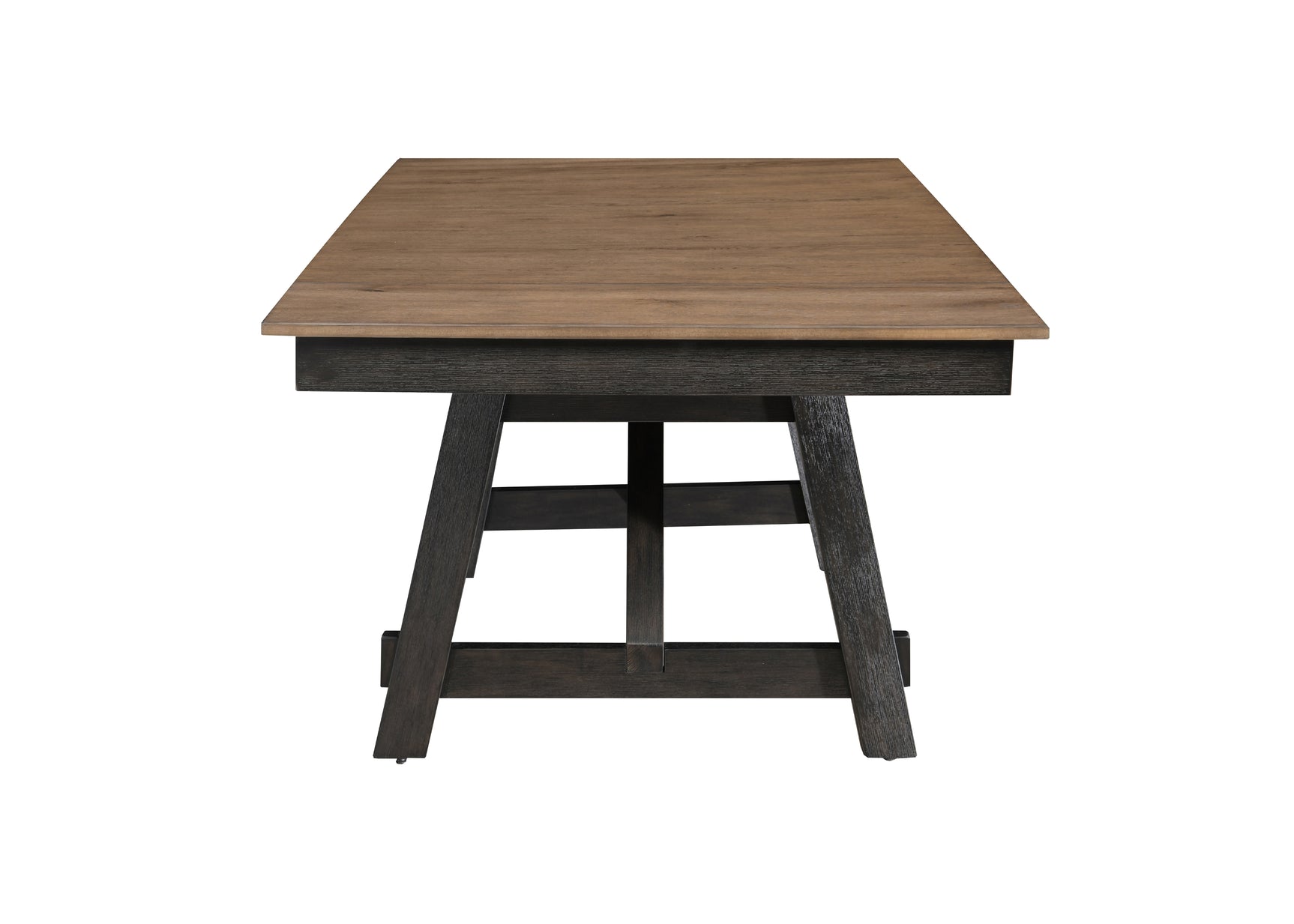Maribelle Wheat/Charcoal Extendable Dining Table - Ornate Home