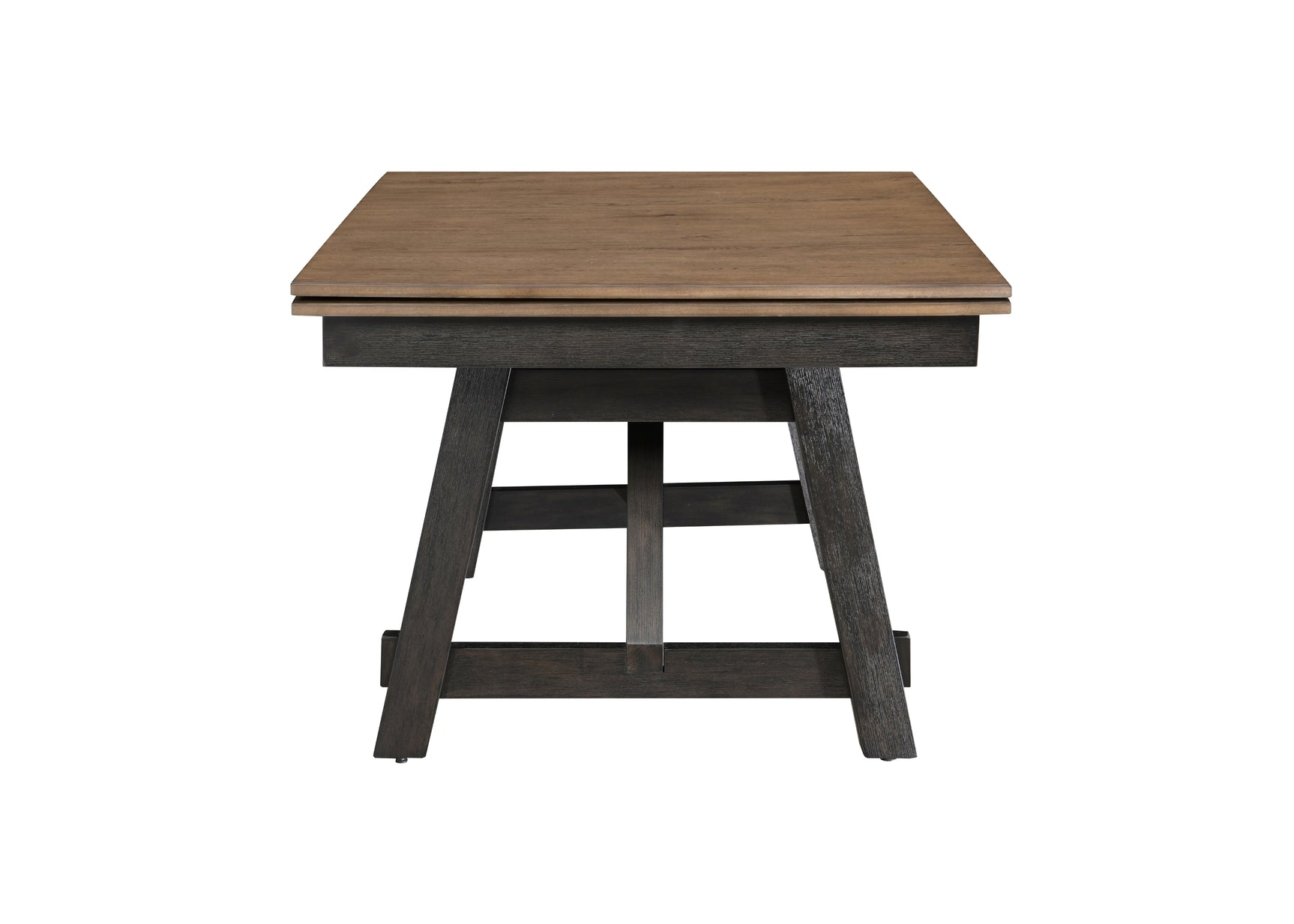 Maribelle Wheat/Charcoal Extendable Dining Table - Ornate Home