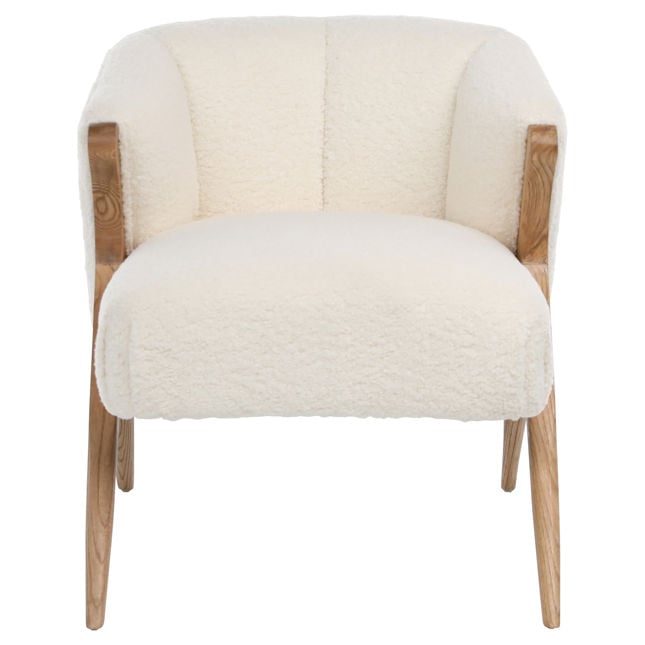 Marie Ivory Occasional Chair - Ornate Home