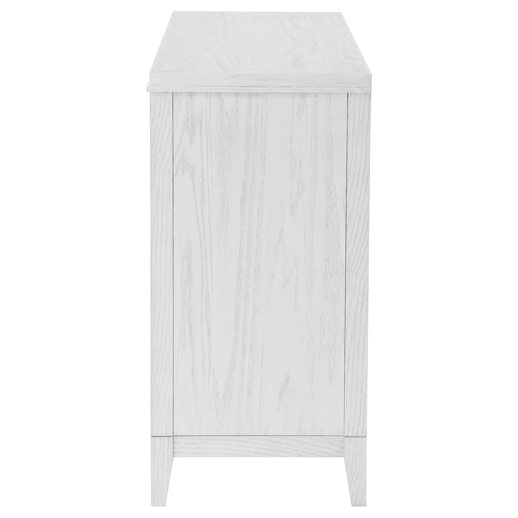 Marielle Distressed White Dresser - Ornate Home