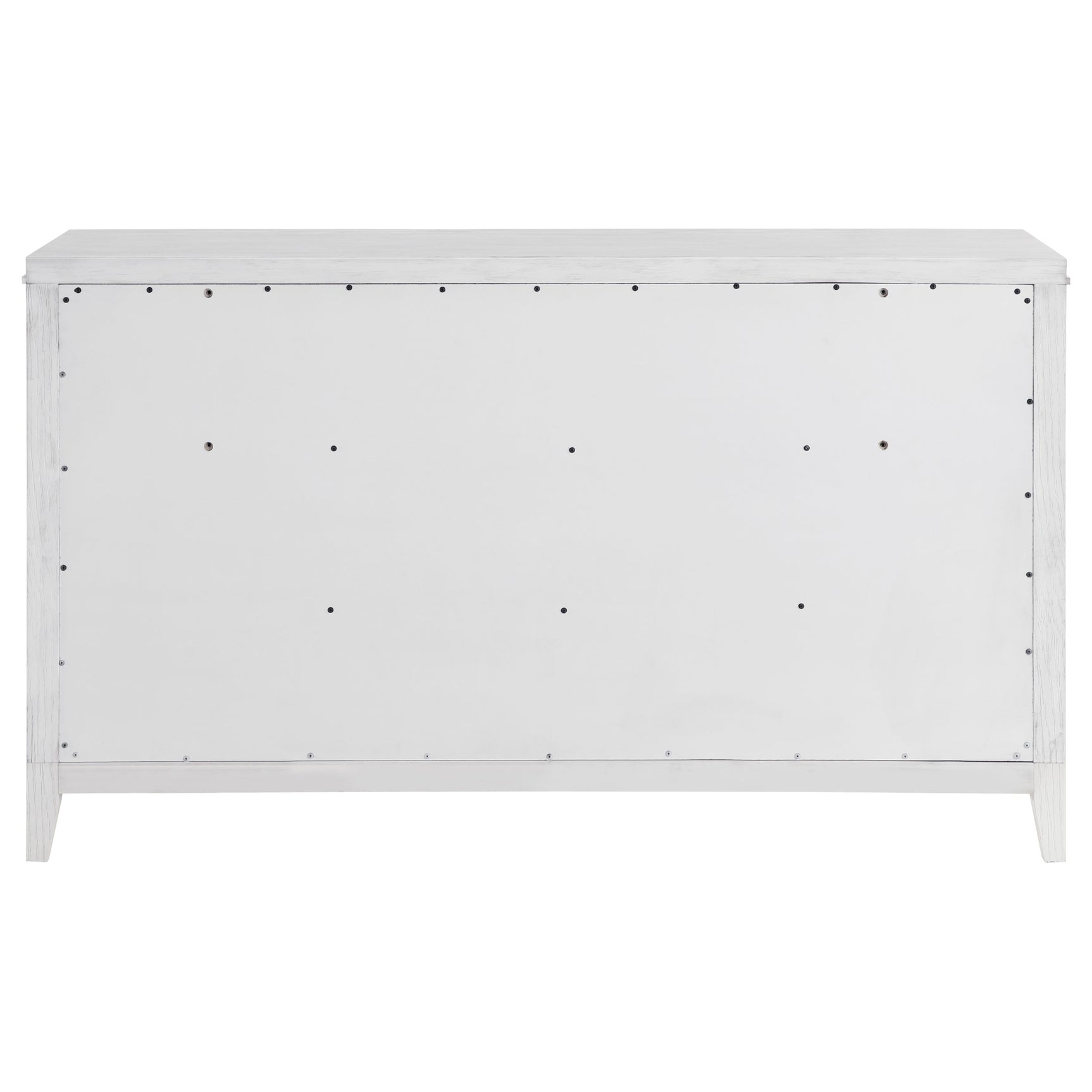 Marielle Distressed White Dresser - Ornate Home