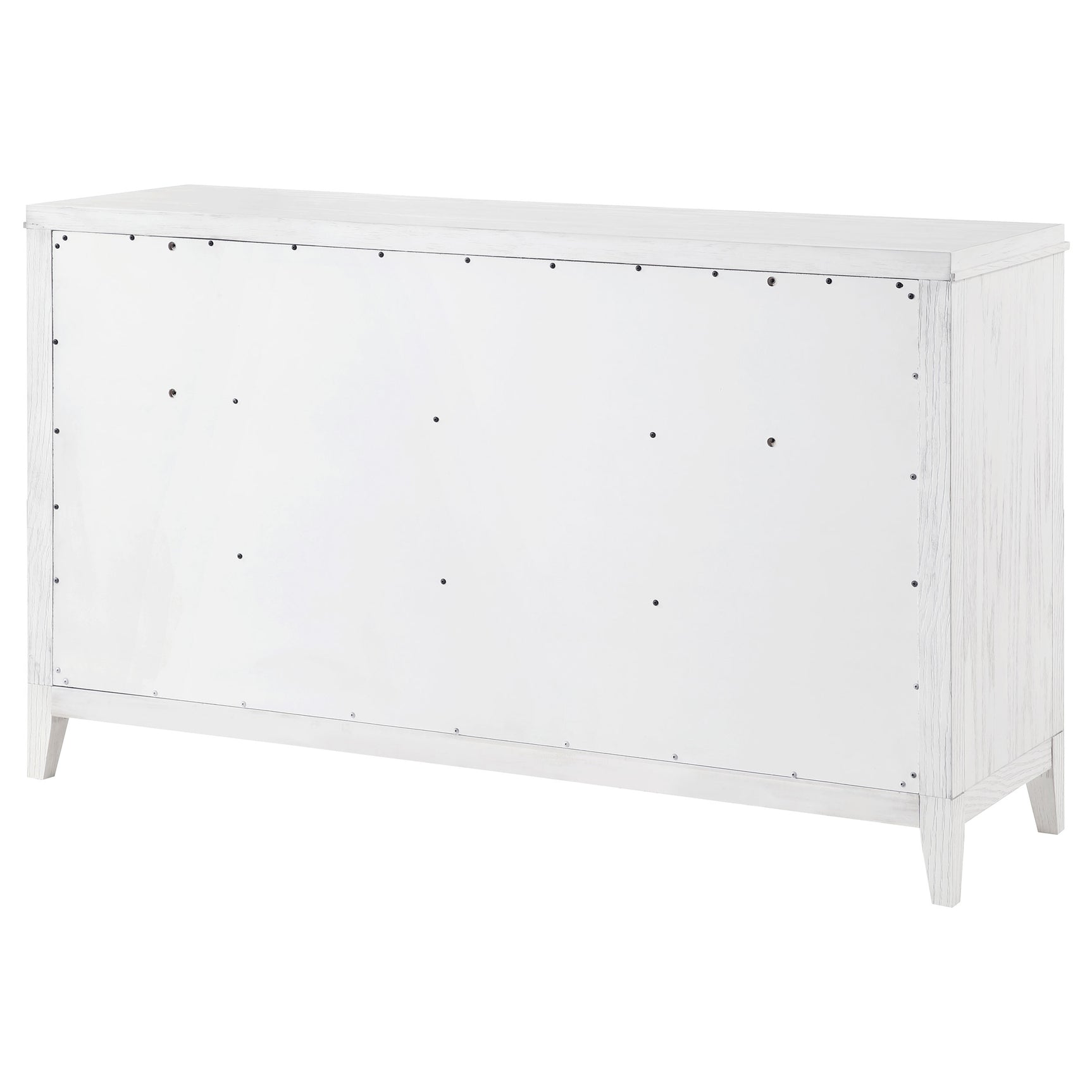 Marielle Distressed White Dresser - Ornate Home