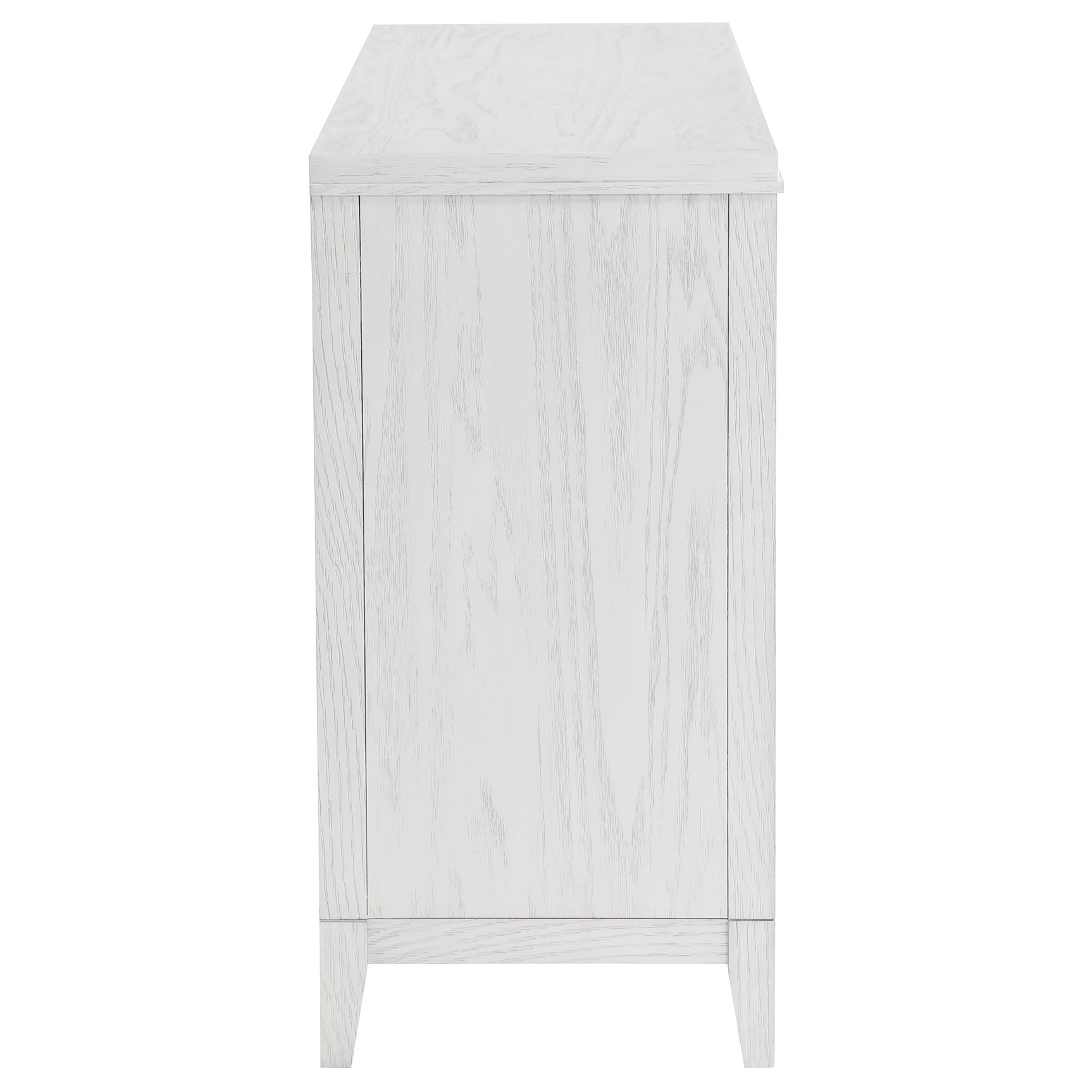 Marielle Distressed White Dresser - Ornate Home