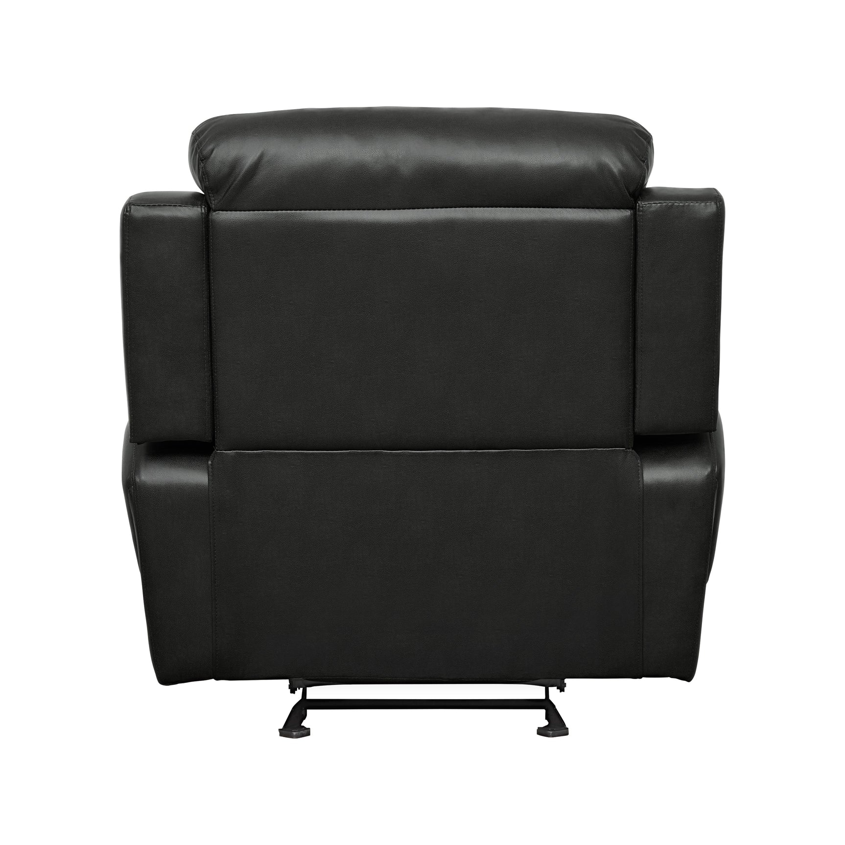 Marille Black Reclining Chair - Ornate Home