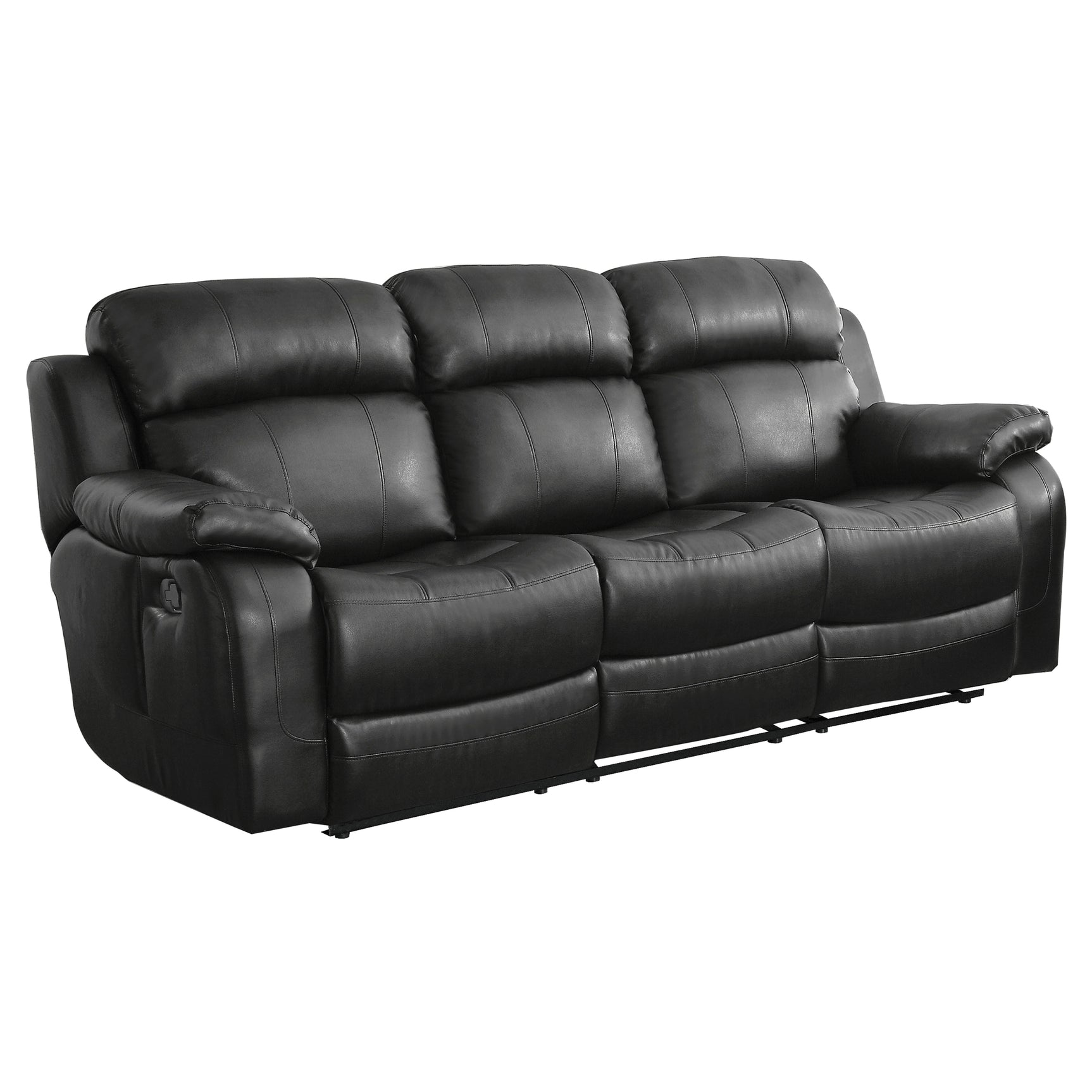 Marille Black Sofa & Loveseat - Ornate Home
