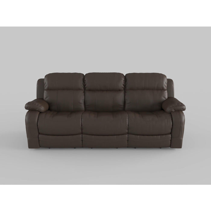 Marille Brown Reclining Sofa - Ornate Home