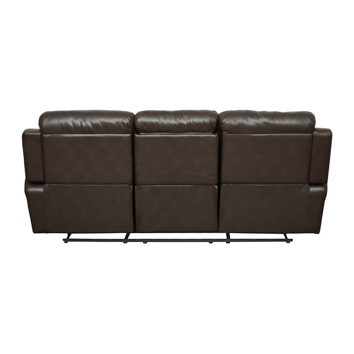 Marille Brown Reclining Sofa - Ornate Home