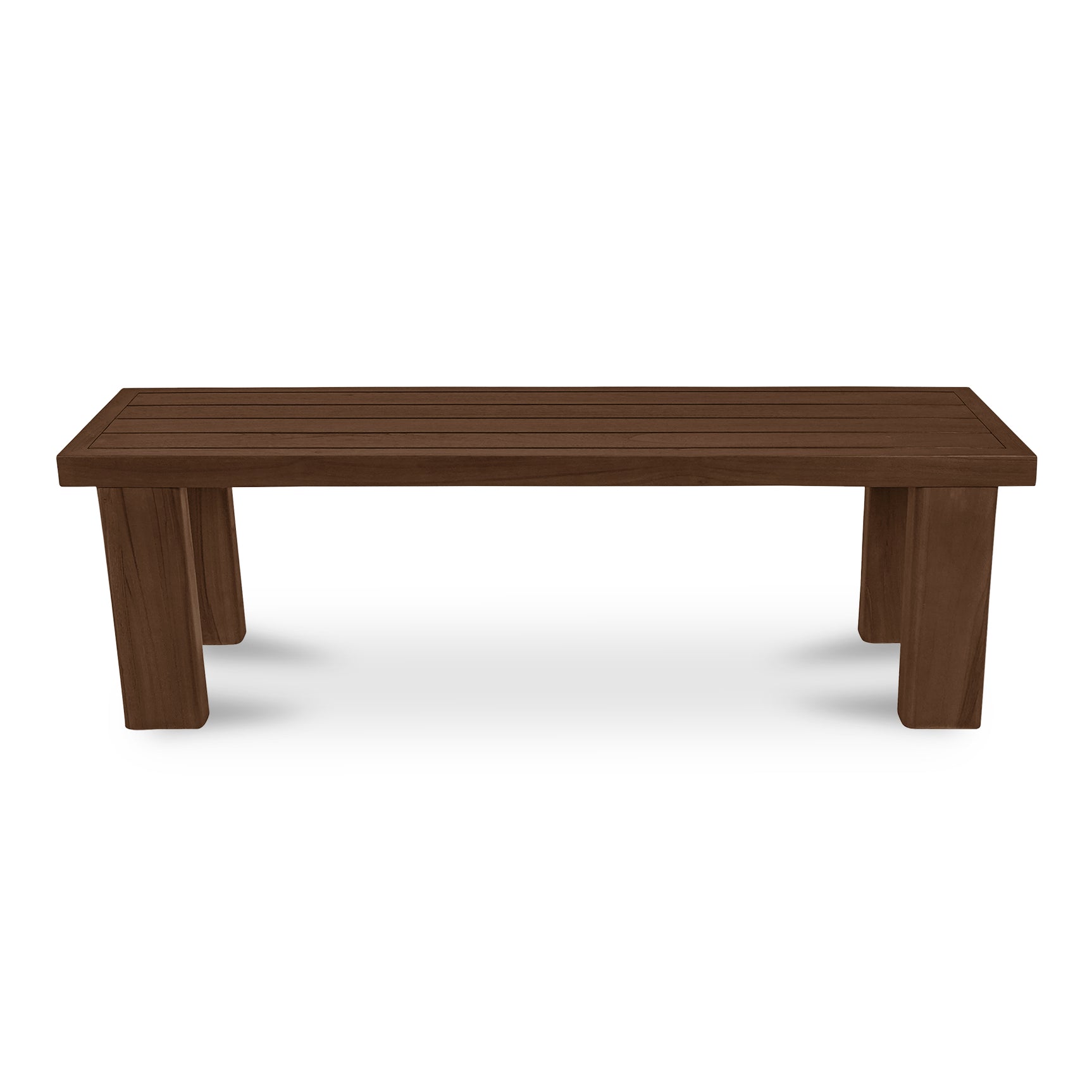 Marina Brown Outdoor Bench - Ornate Home