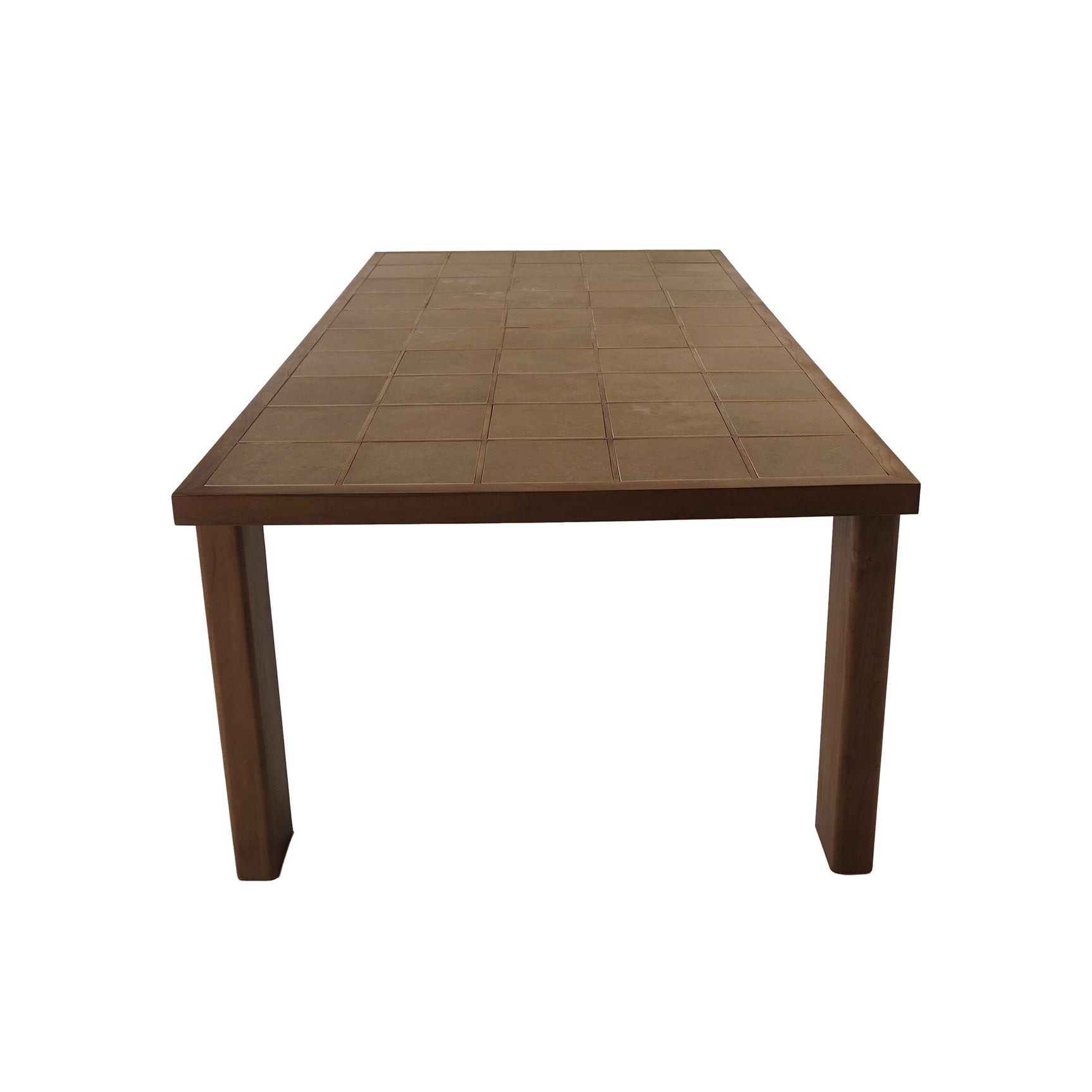 Marina Brown Outdoor Dining Table - Ornate Home