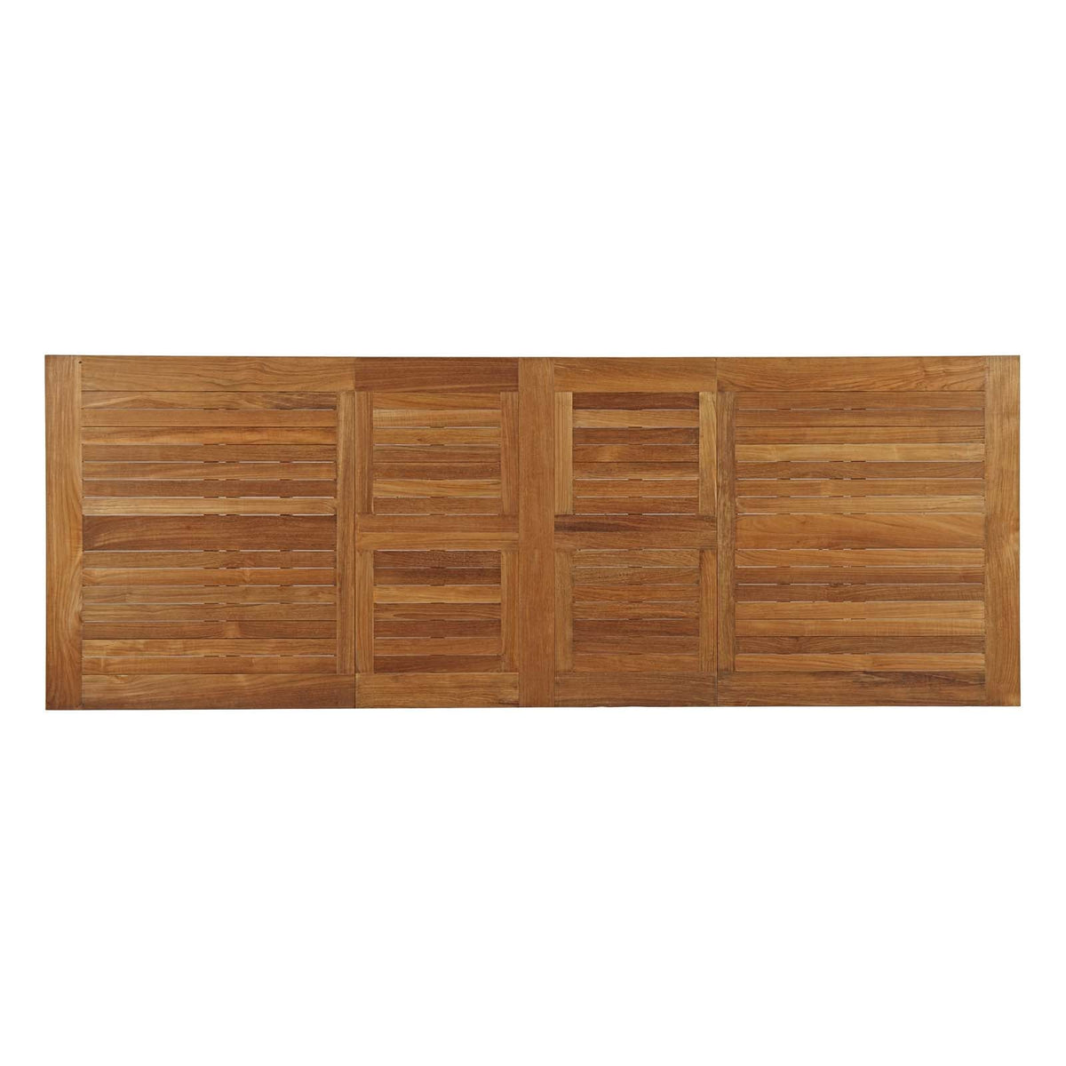 Marina Natural Extendable Outdoor Patio Teak Dining Table - Ornate Home