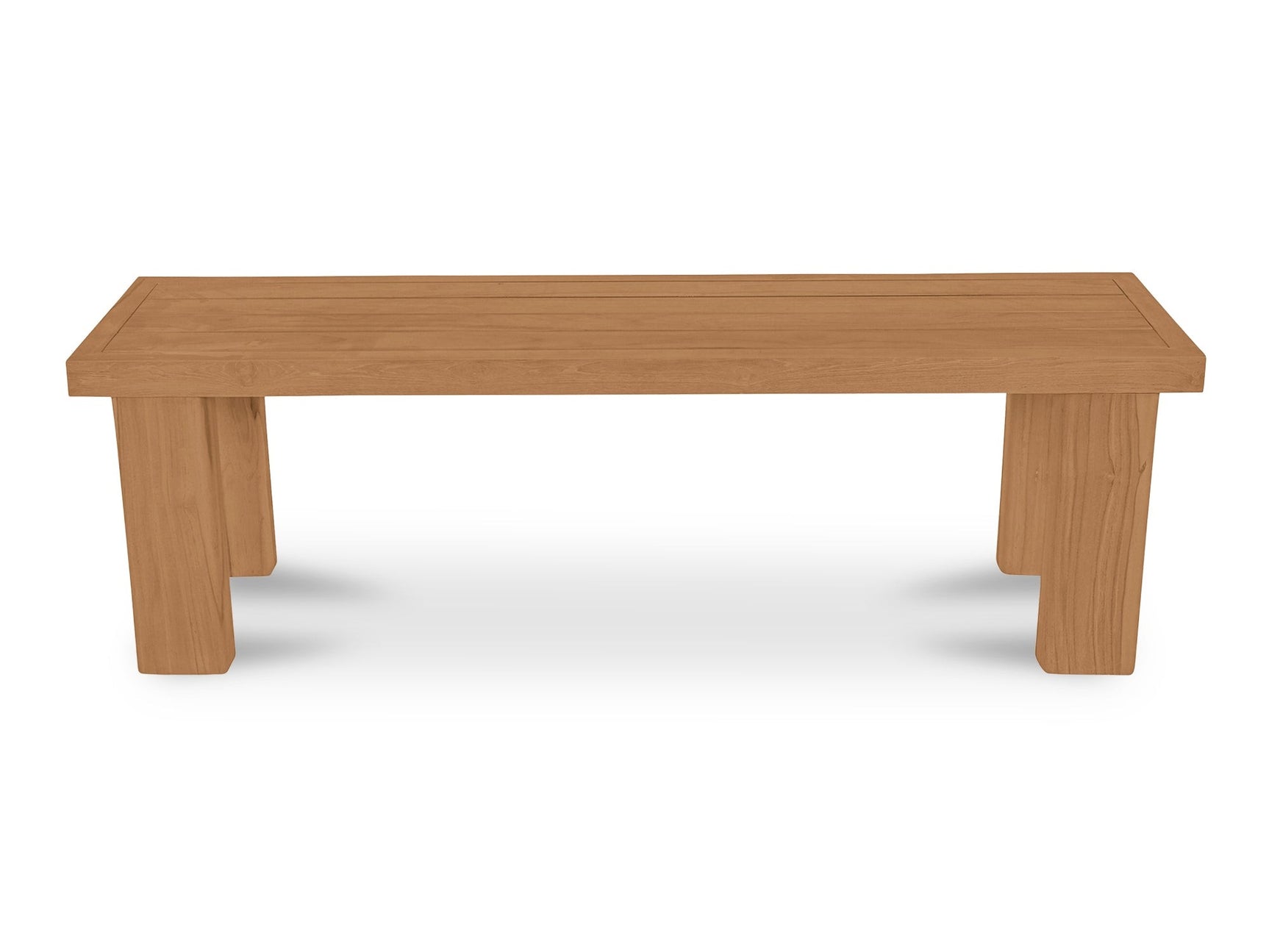 Marina Natural Outdoor Dining Bench - Ornate Home