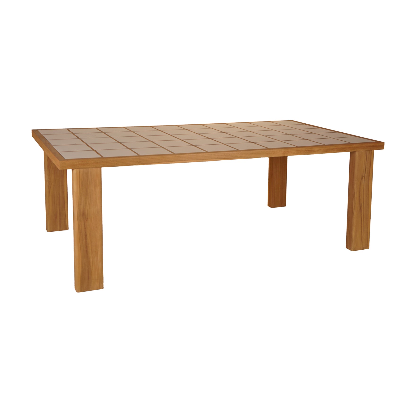 Marina Natural Outdoor Dining Table - Ornate Home