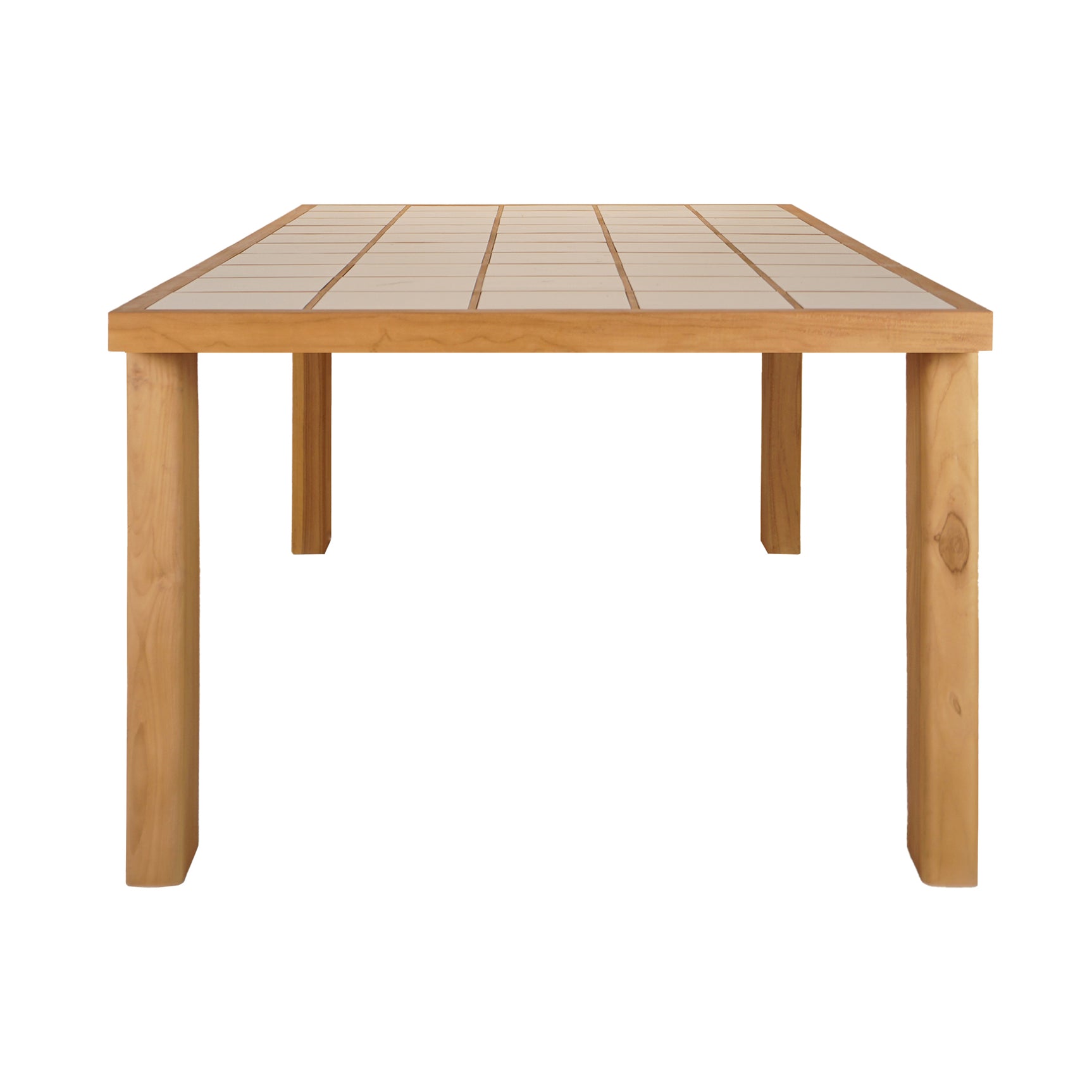 Marina Natural Outdoor Dining Table - Ornate Home