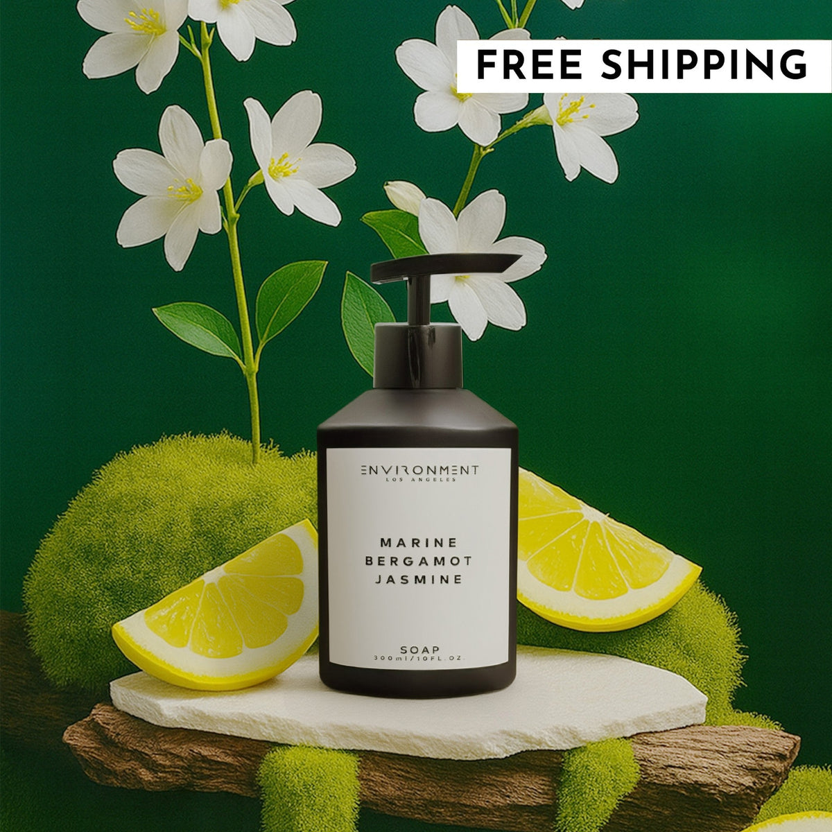 Marine | Bergamot | Jasmine Hand Soap (Inspired by The Ritz Carlton Hotel®) - Ornate Home