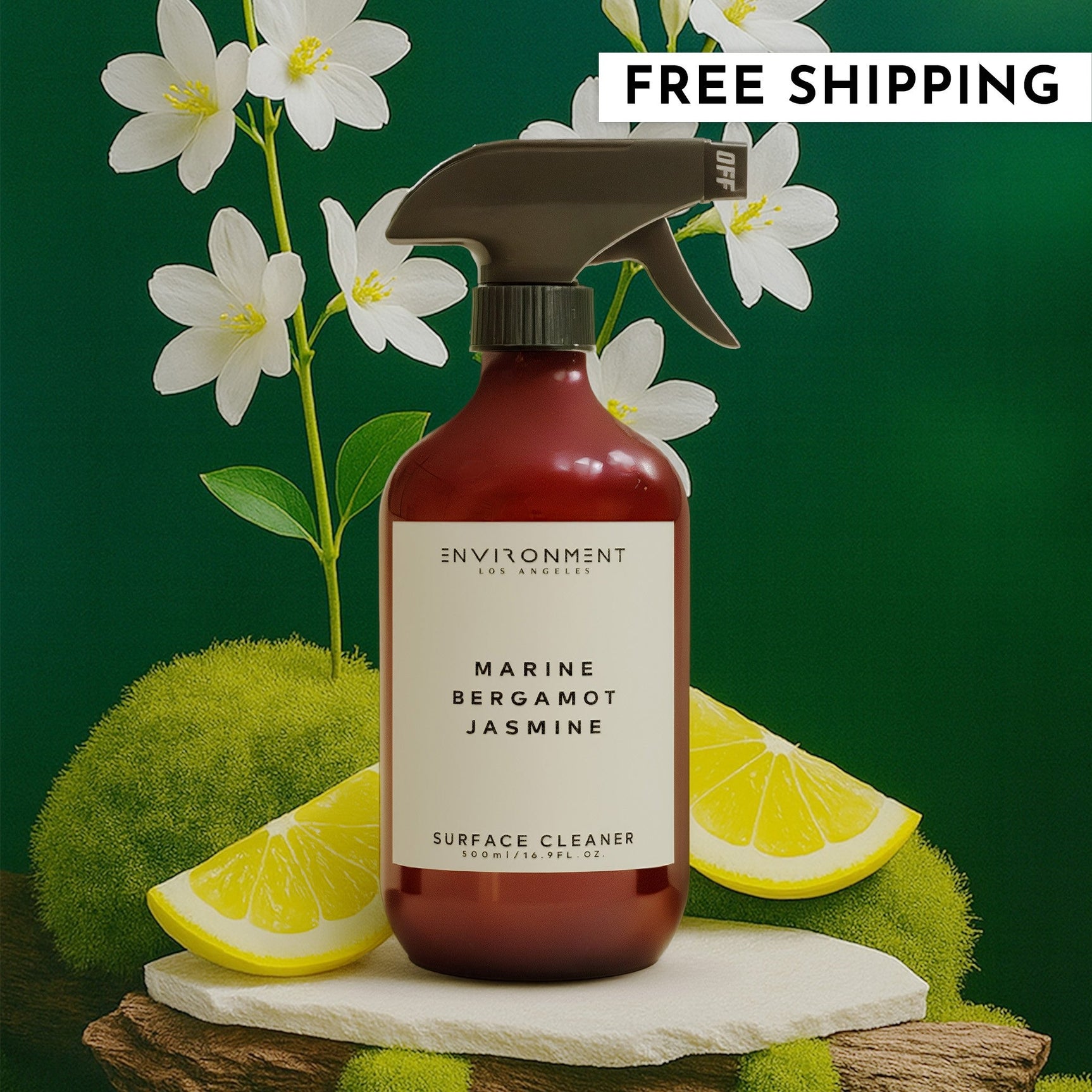 Marine | Bergamot | Jasmine Surface Cleaner (Inspired by The Ritz Carlton Hotel®) - Ornate Home