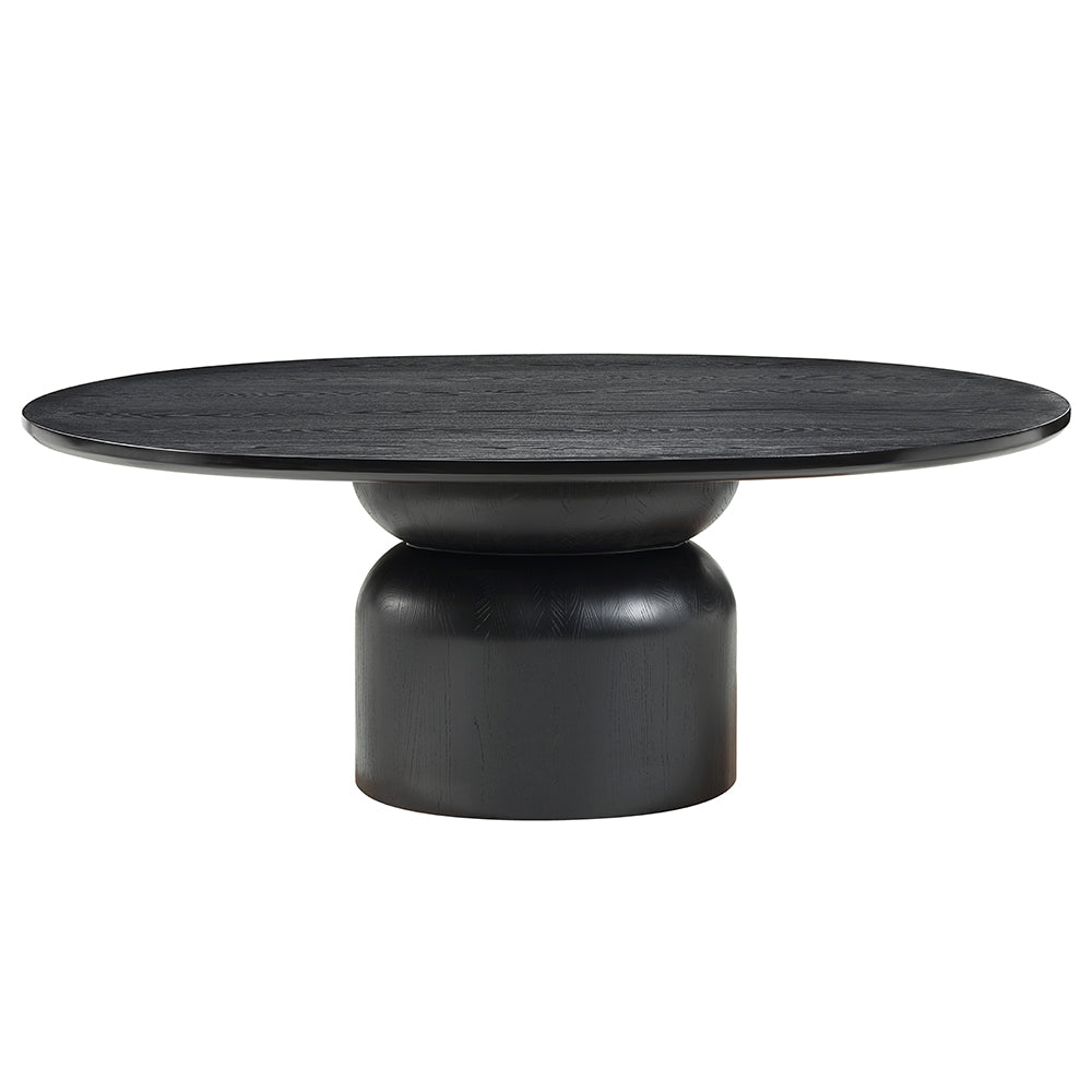 Marioly Ash Black Dining Table - Ornate Home