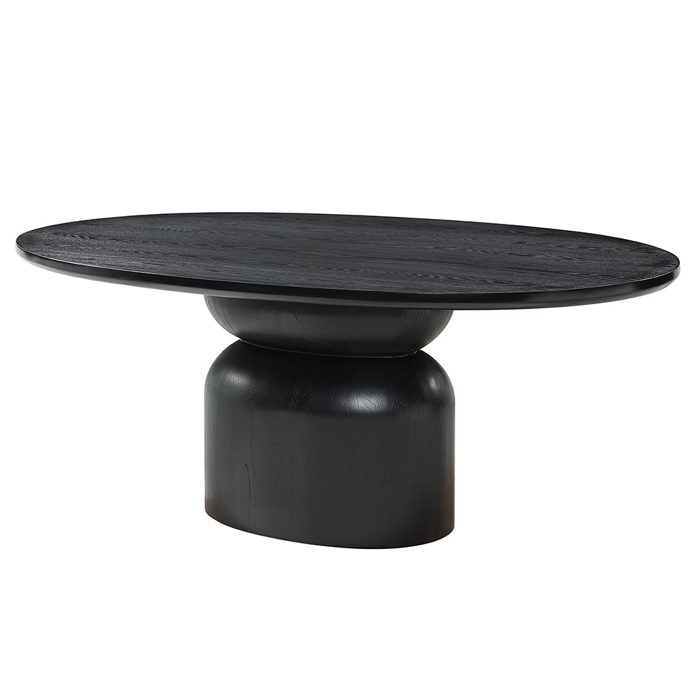 Marioly Ash Black Dining Table - Ornate Home