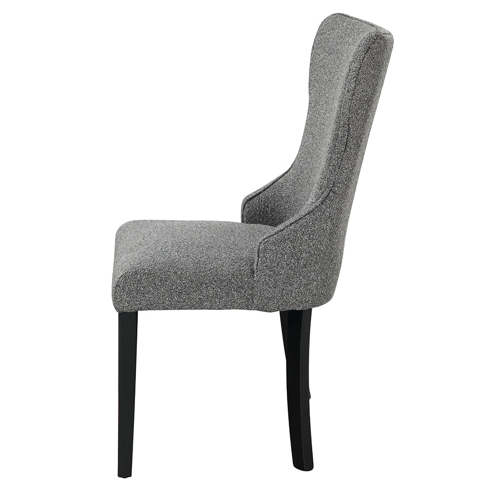 Marioly Gray Side Chair (Set of 2) - Ornate Home