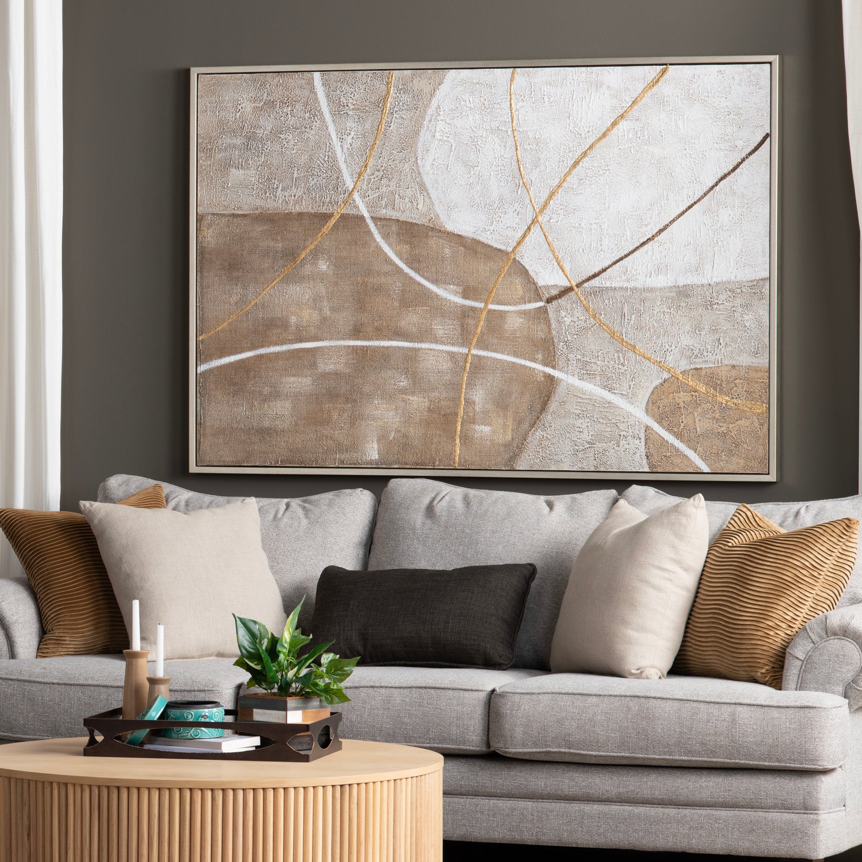 Marion Brown/Gold Canvas