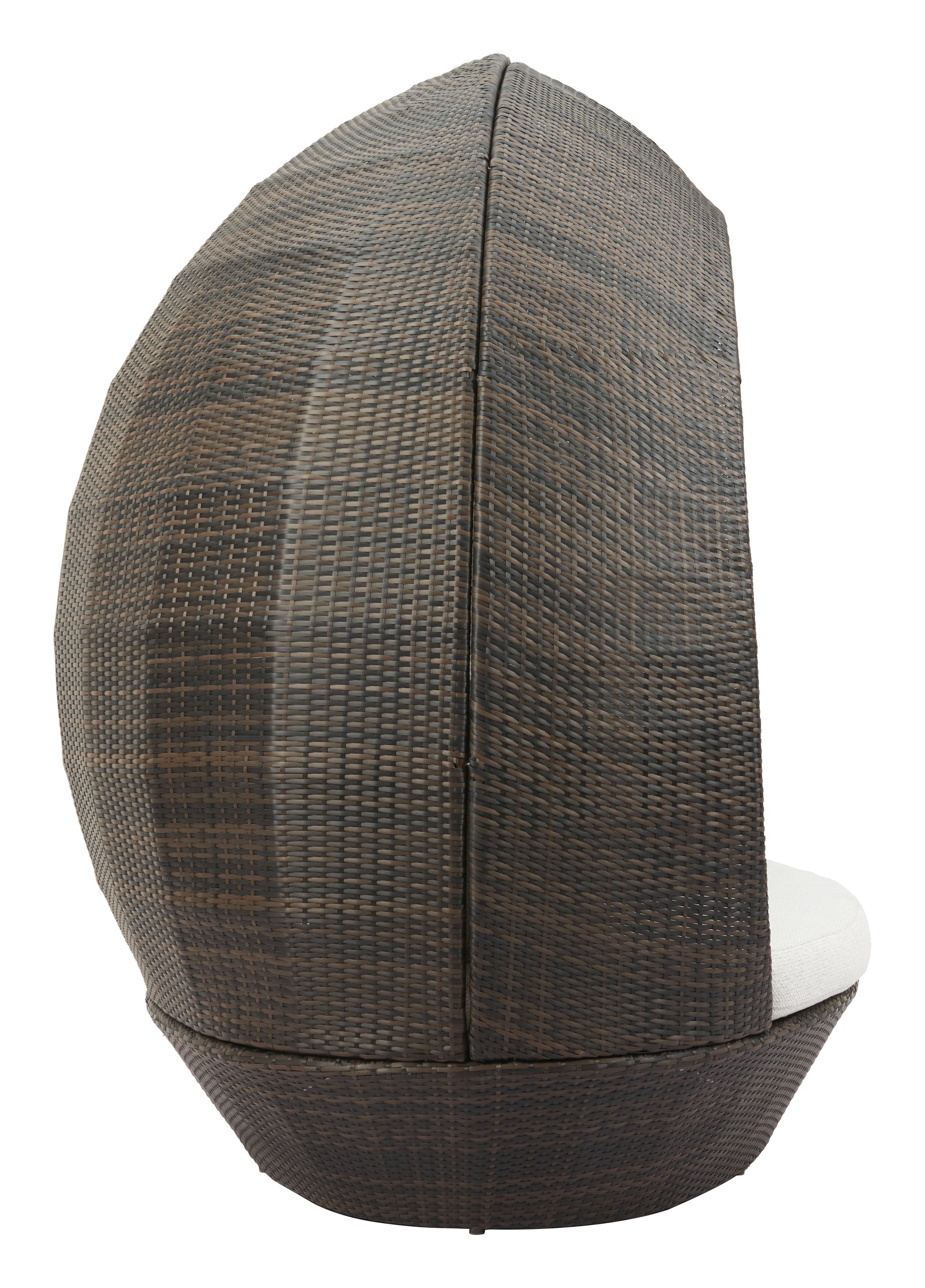 Marisol Brown & Beige Beach Daybed