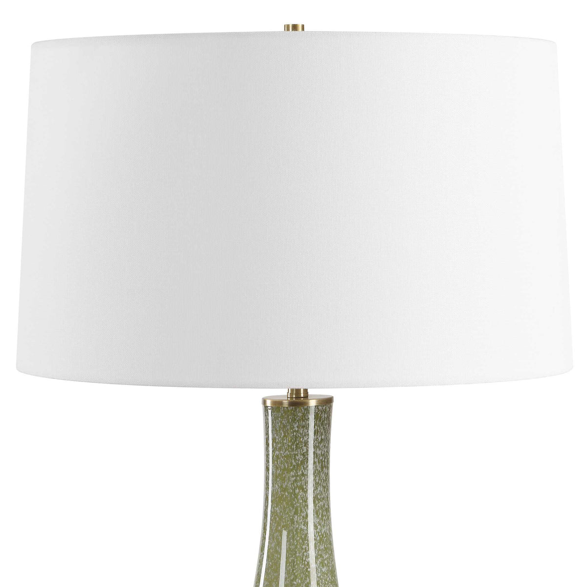 Marist Green/White Table Lamp - Ornate Home
