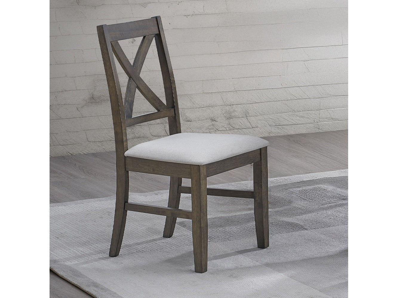 Marit Gray Side Chair (Set of 2) - Ornate Home