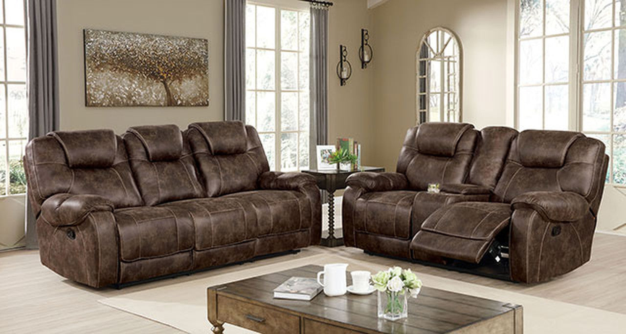 Marjorie Mocha Loveseat - Ornate Home