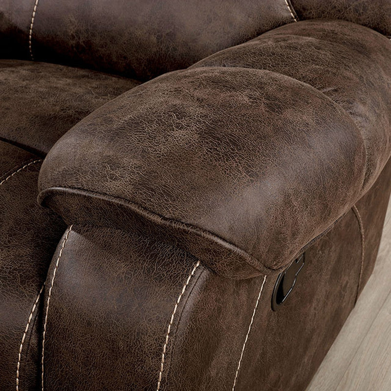Marjorie Mocha Loveseat - Ornate Home