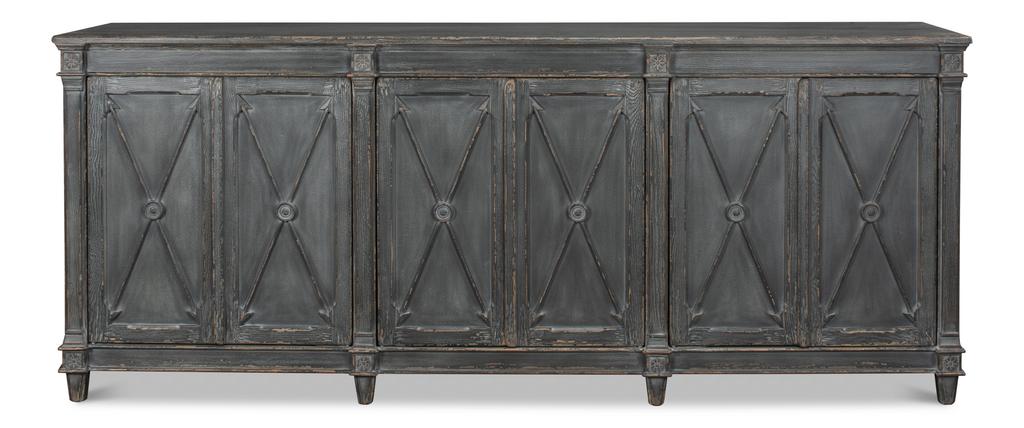 Marksman Grey Sideboard - Ornate Home