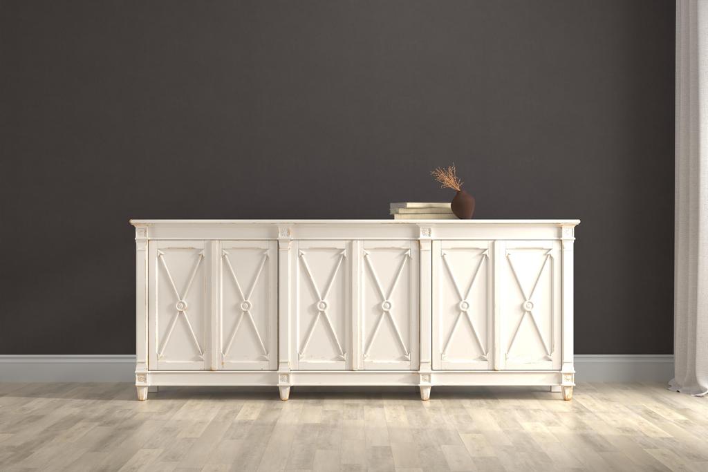 Marksman White Sideboard - Ornate Home
