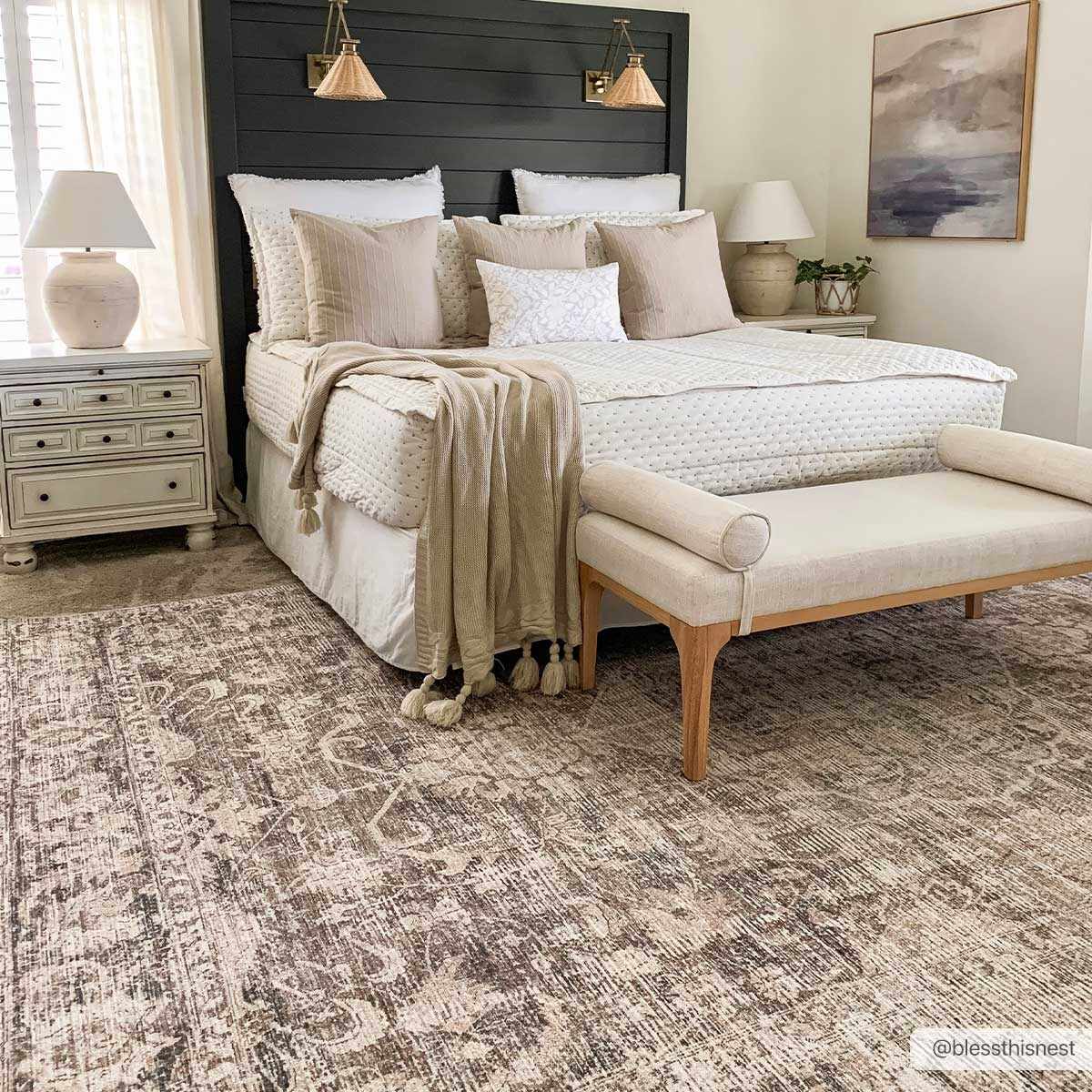 Marlene Machine Woven Becki Owens x LIVABLISS BOMN-2301 Area Rug - Ornate Home