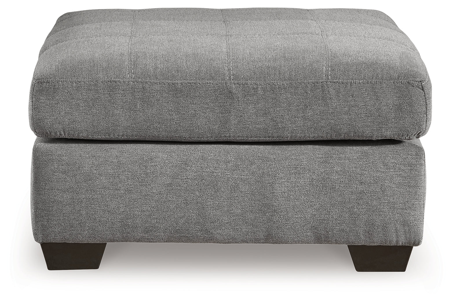 Marleton Gray Oversized Accent Ottoman - Ornate Home