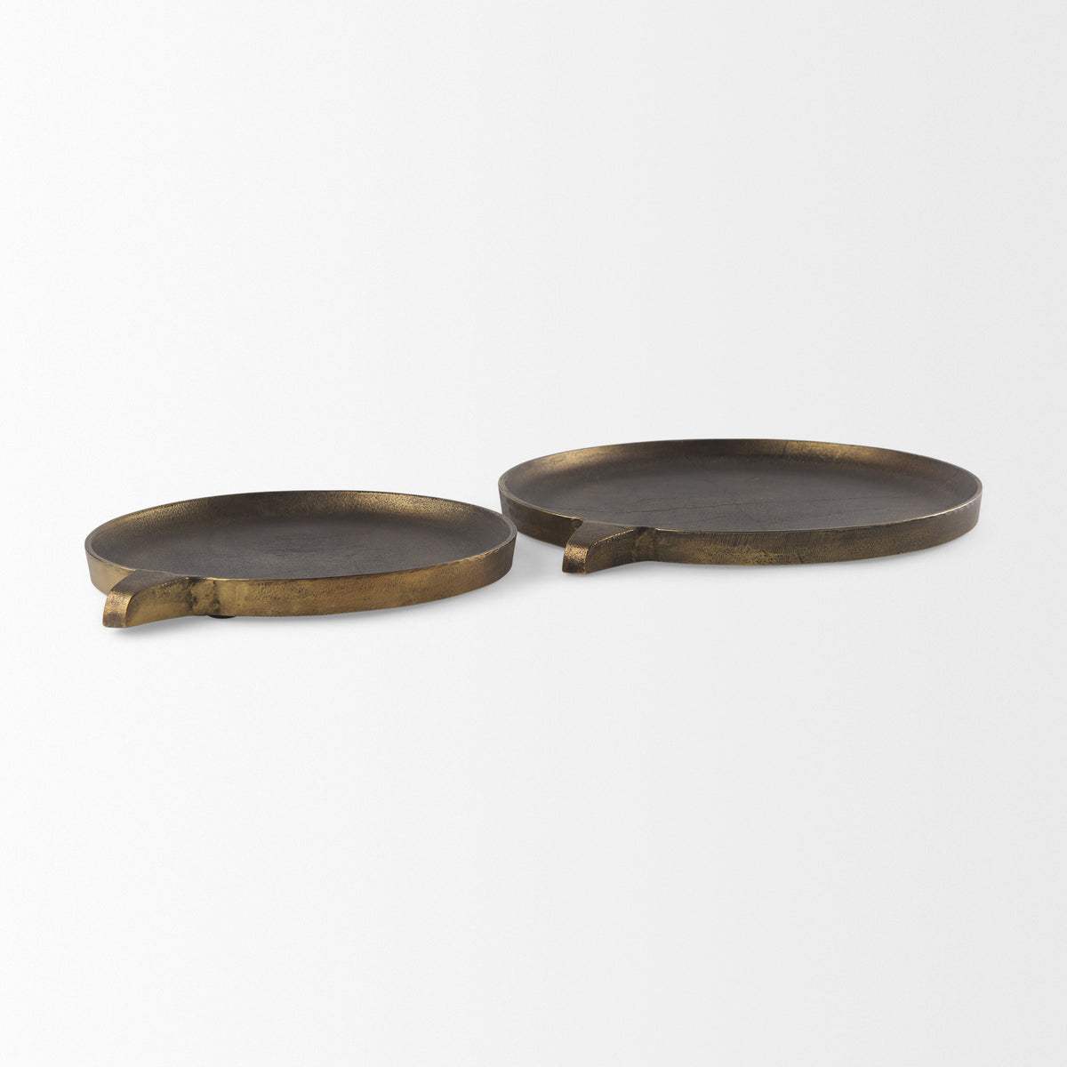 Marlowe Gold Small Aluminium Tray - Ornate Home