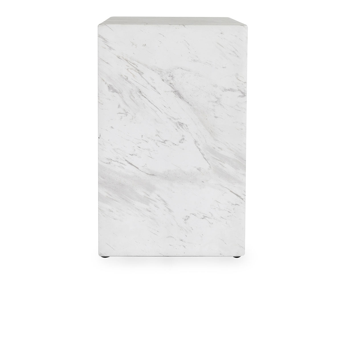 Marmo Ivory/Gray Outdoor End Table - Ornate Home