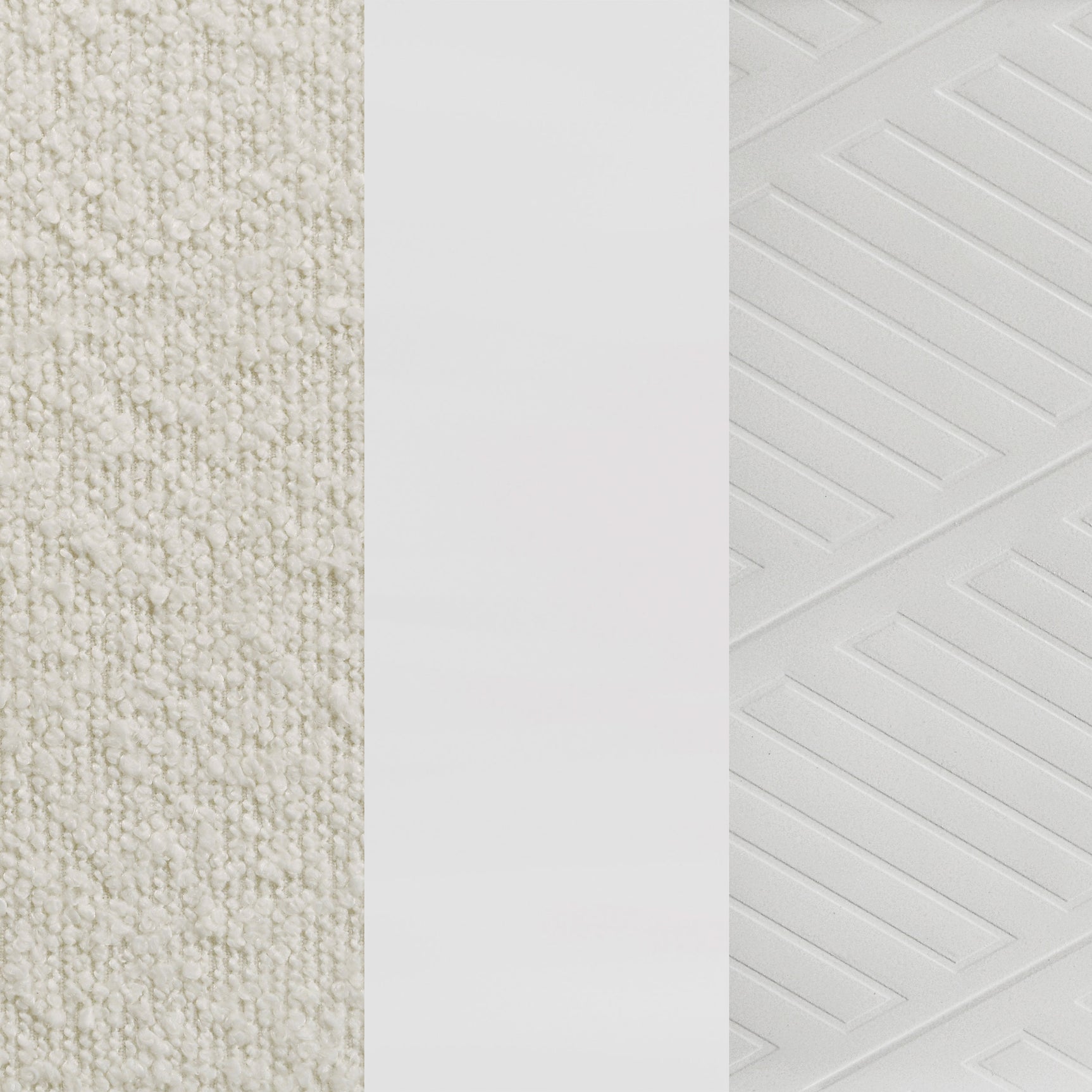 Marmore White Queen Panel Bed - Ornate Home