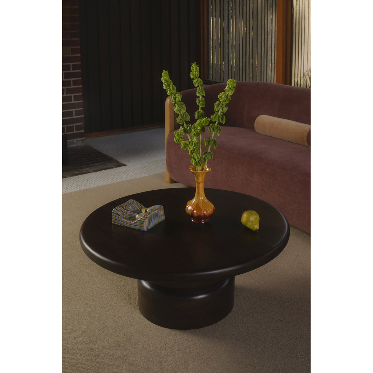Maro Brown Coffee Table - Ornate Home