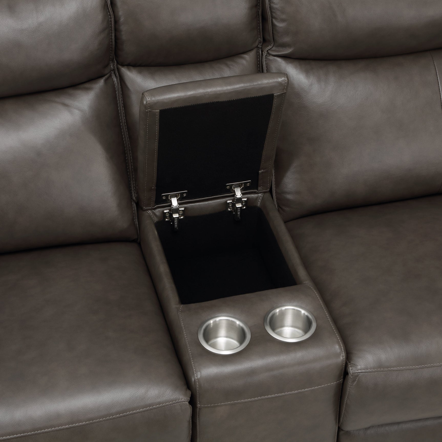 Maroni Brown Power Double Reclining Loveseat - Ornate Home