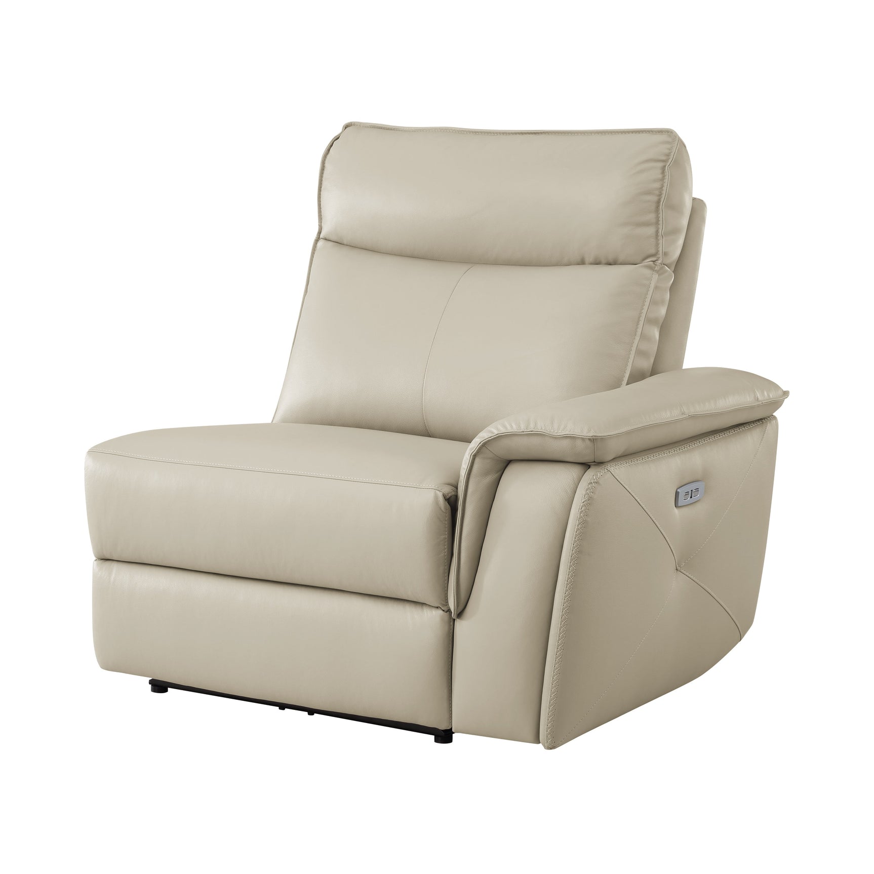 Maroni Taupe 6-Piece Modular Power Reclining Sectional - Ornate Home