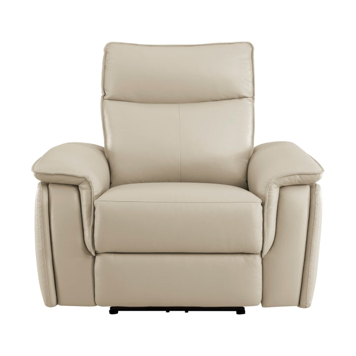 Maroni Taupe Power Reclining Chair - Ornate Home