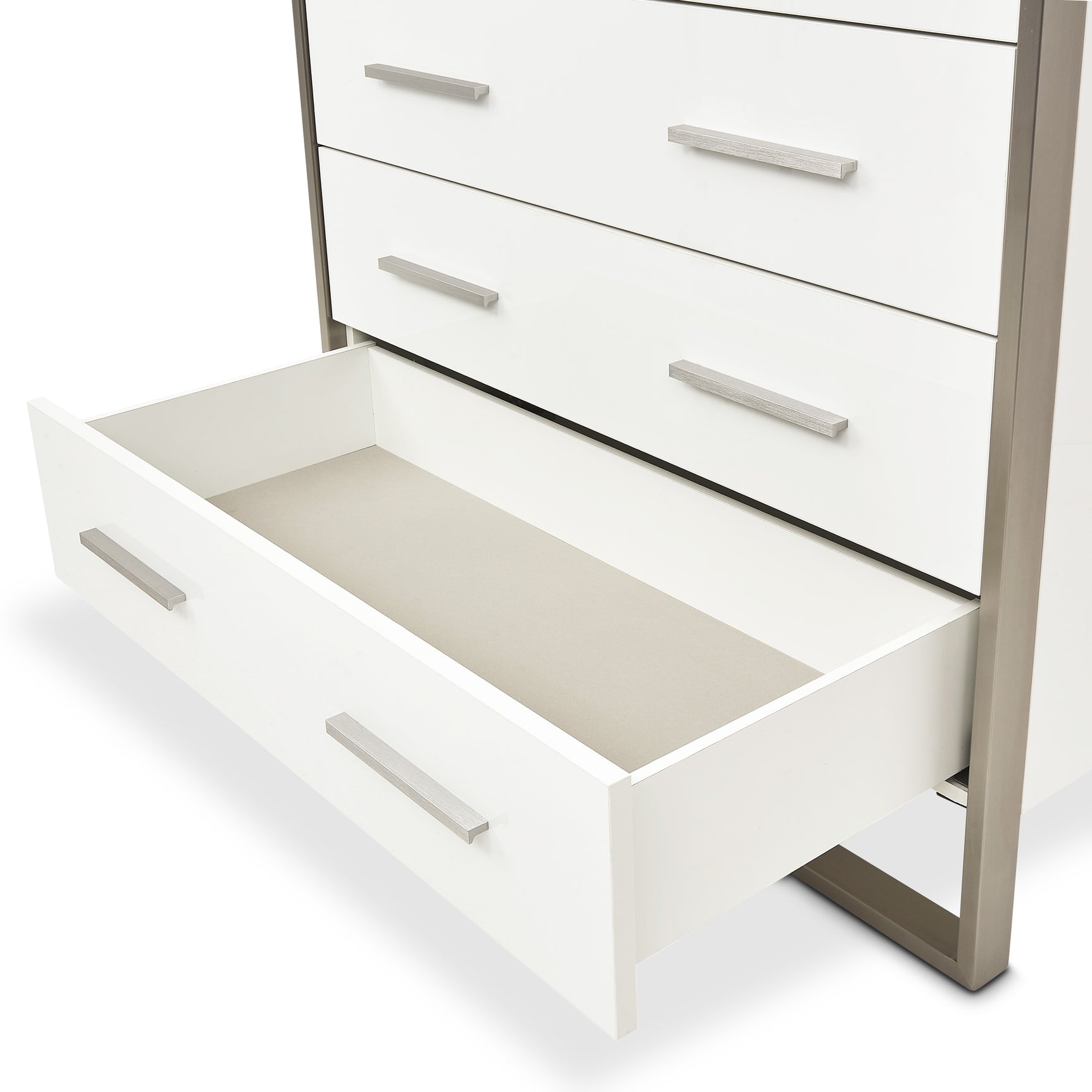 Marquee Cloud White 7-Drawer Chest - Ornate Home