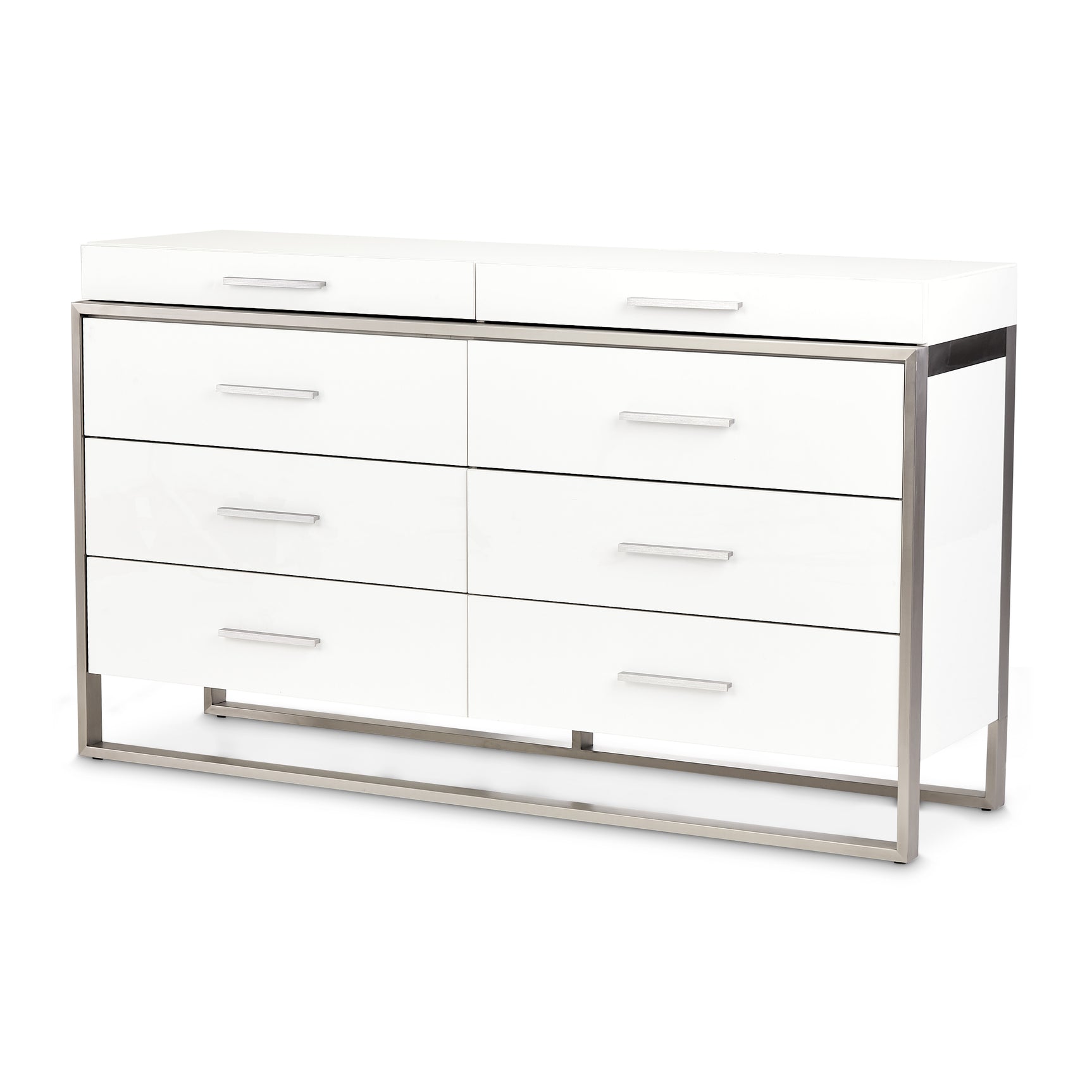 Marquee Cloud White Dresser - Ornate Home