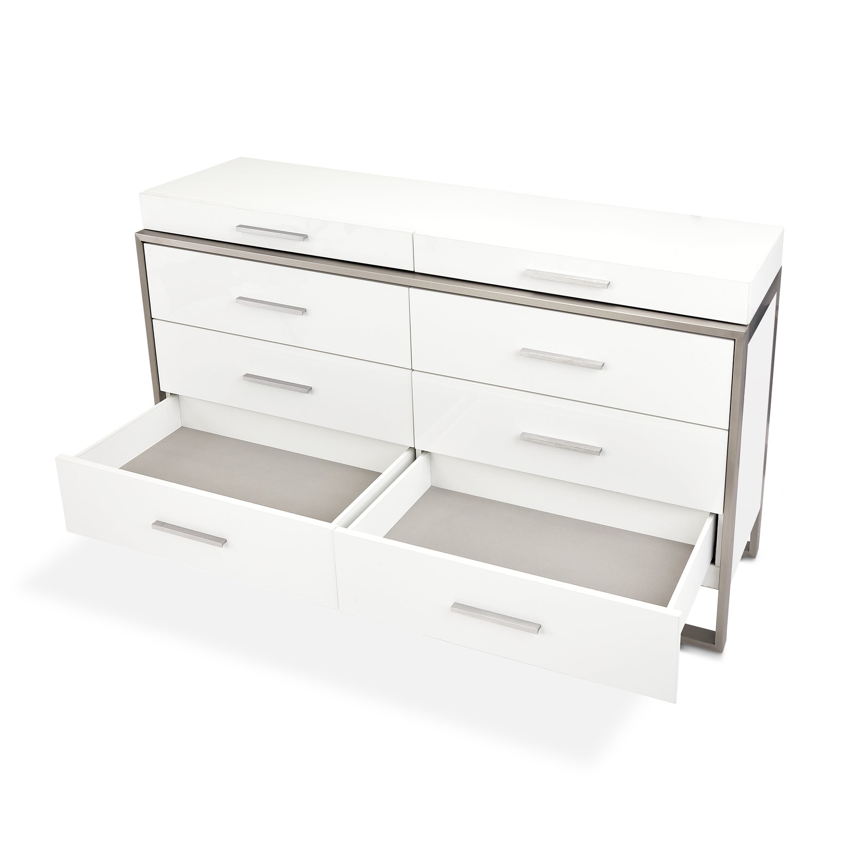 Marquee Cloud White Dresser - Ornate Home