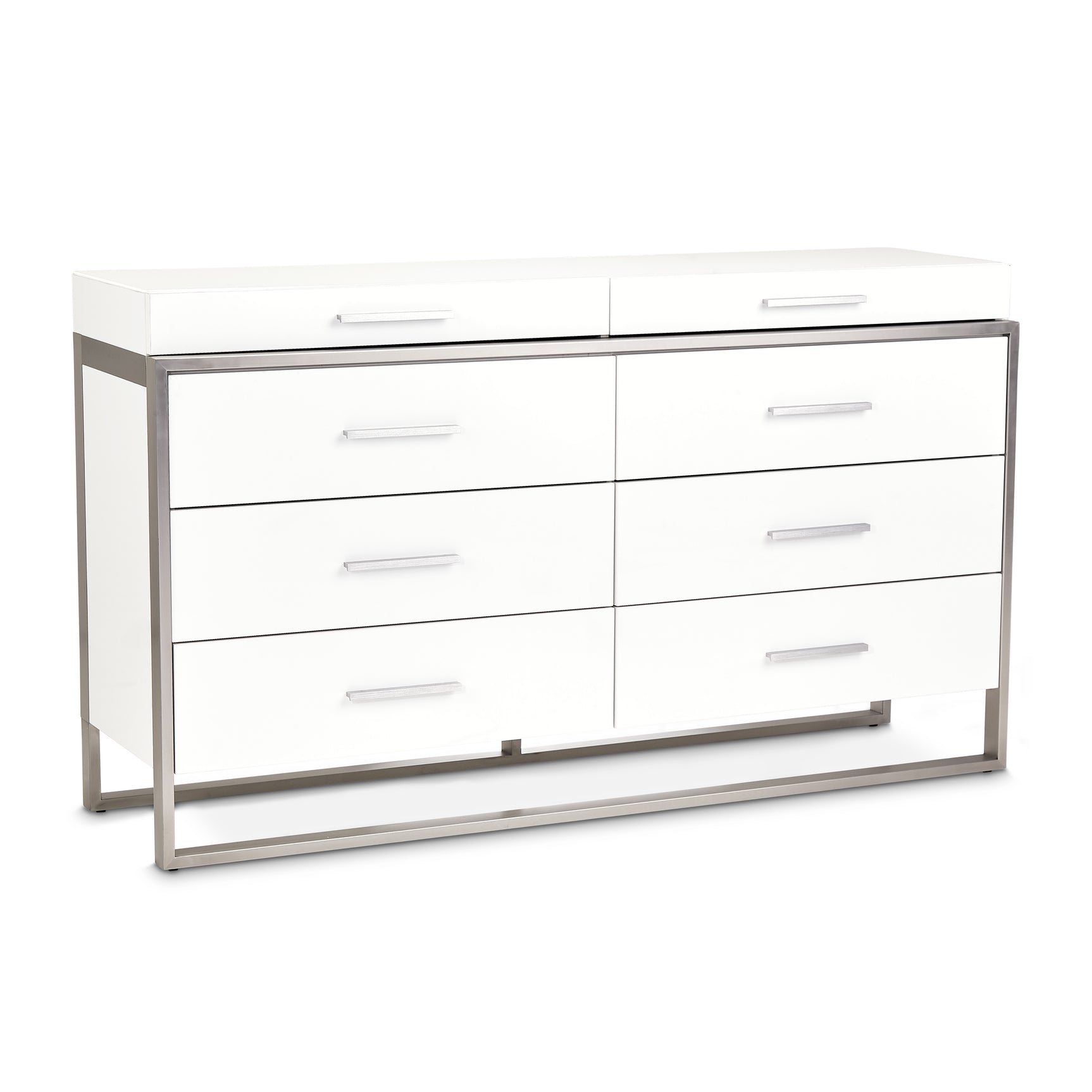 Marquee Cloud White Dresser - Ornate Home
