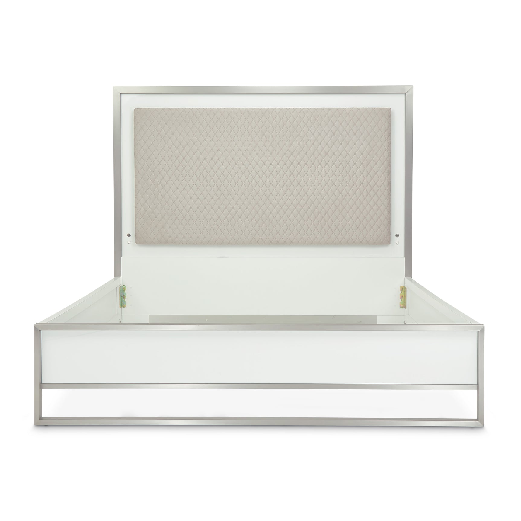 Marquee Cloud White Panel Bed - Ornate Home