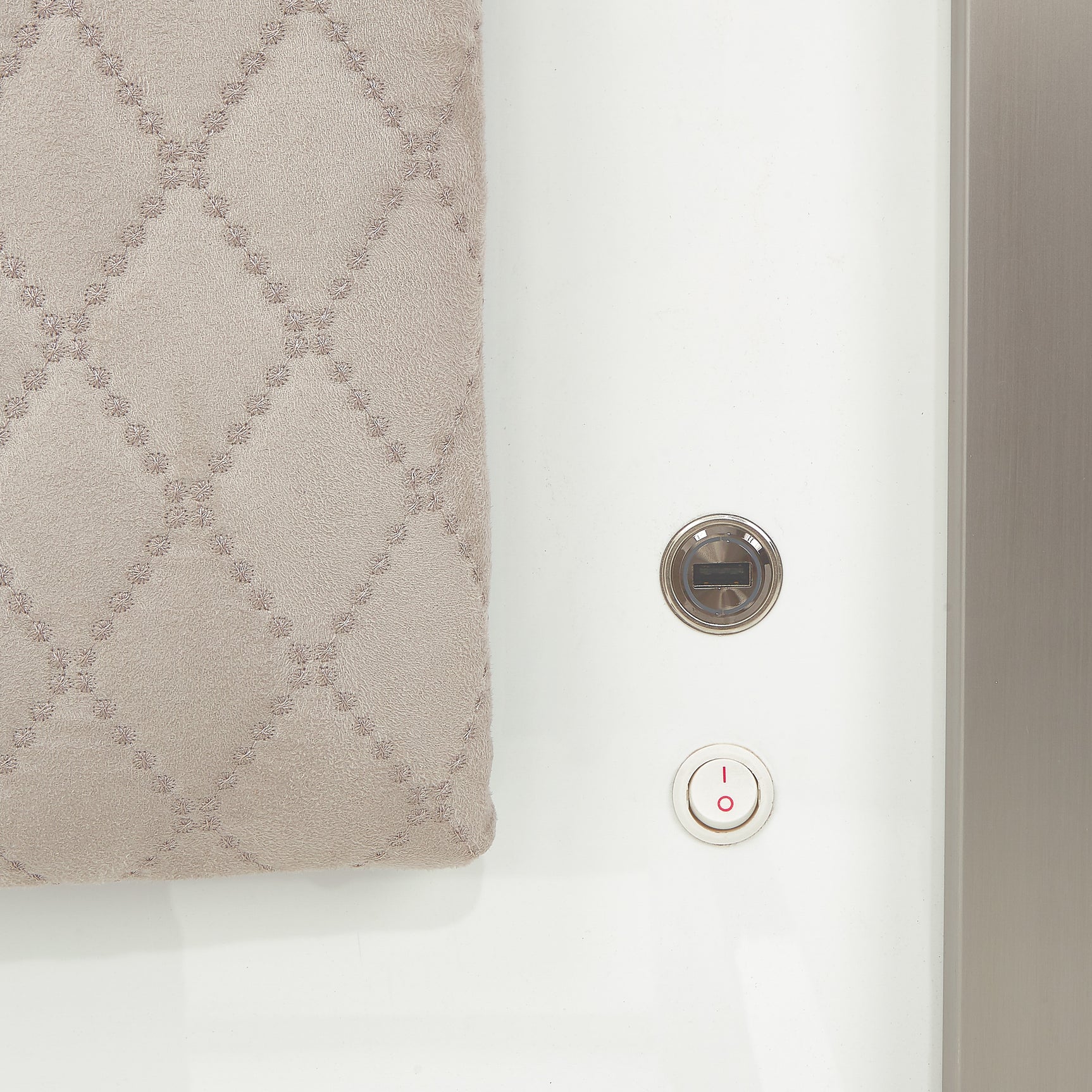 Marquee Cloud White Queen Panel Bed - Ornate Home